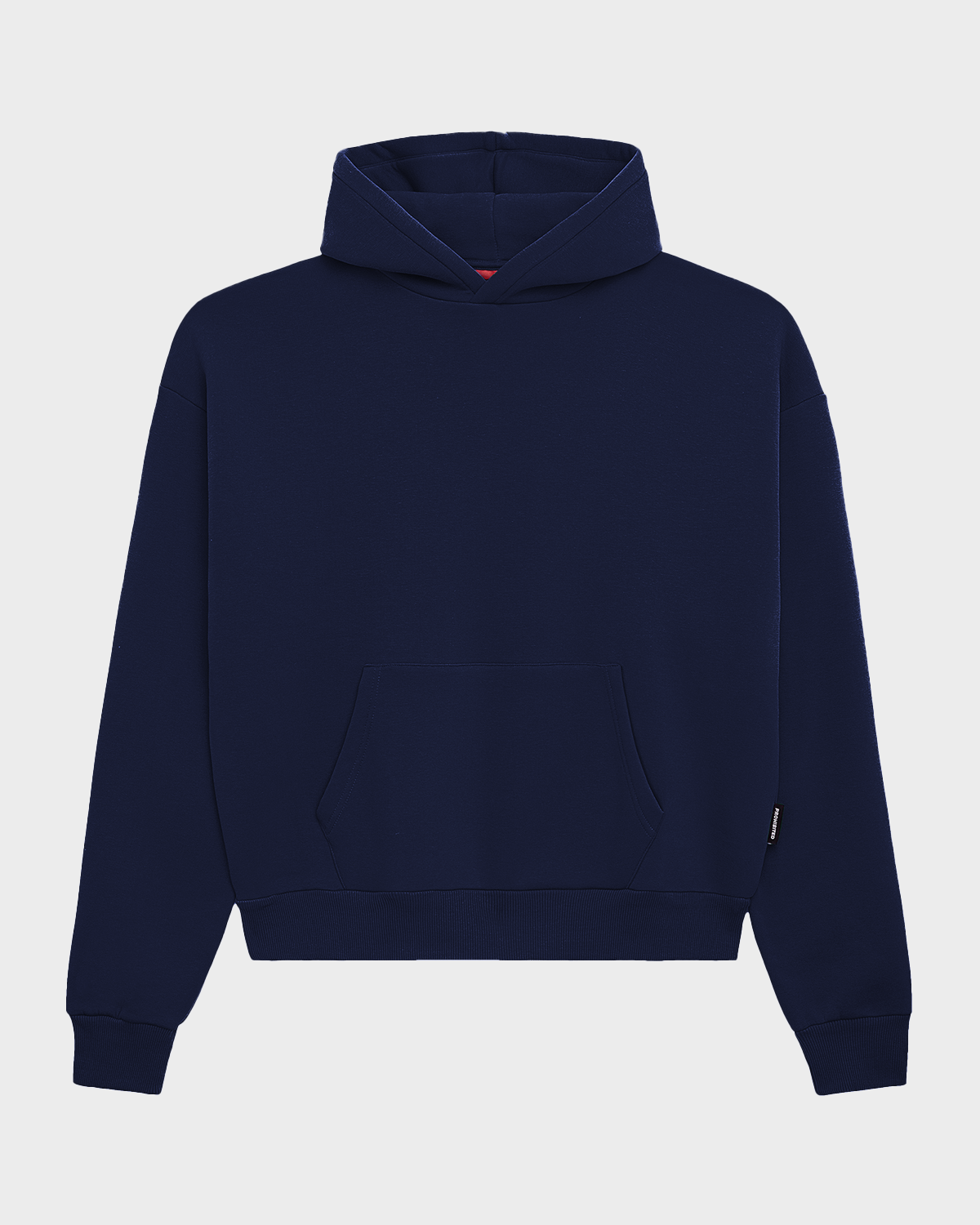 Oversized 2025 navy hoodie