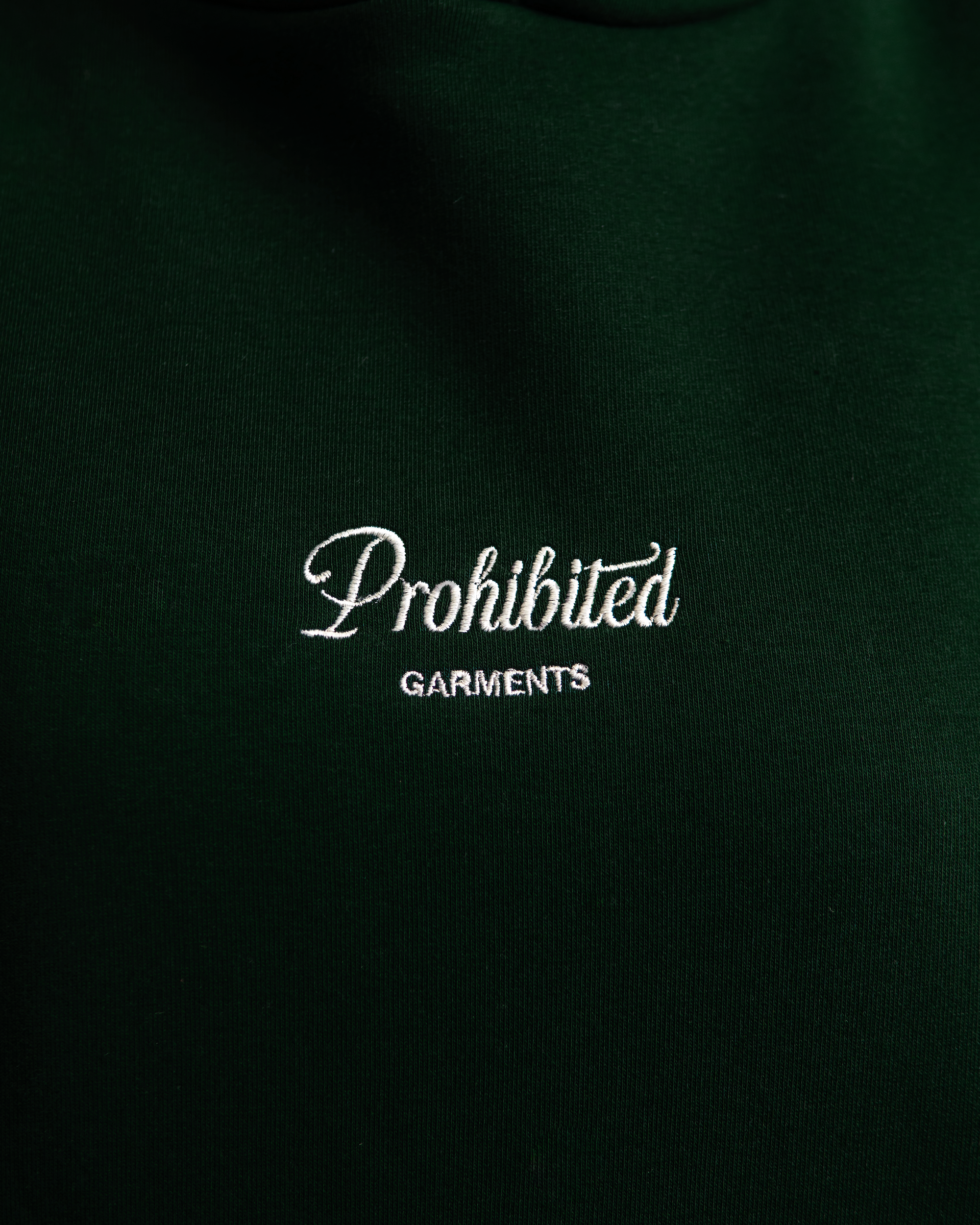 PB Garment Hoodie British Racing Green