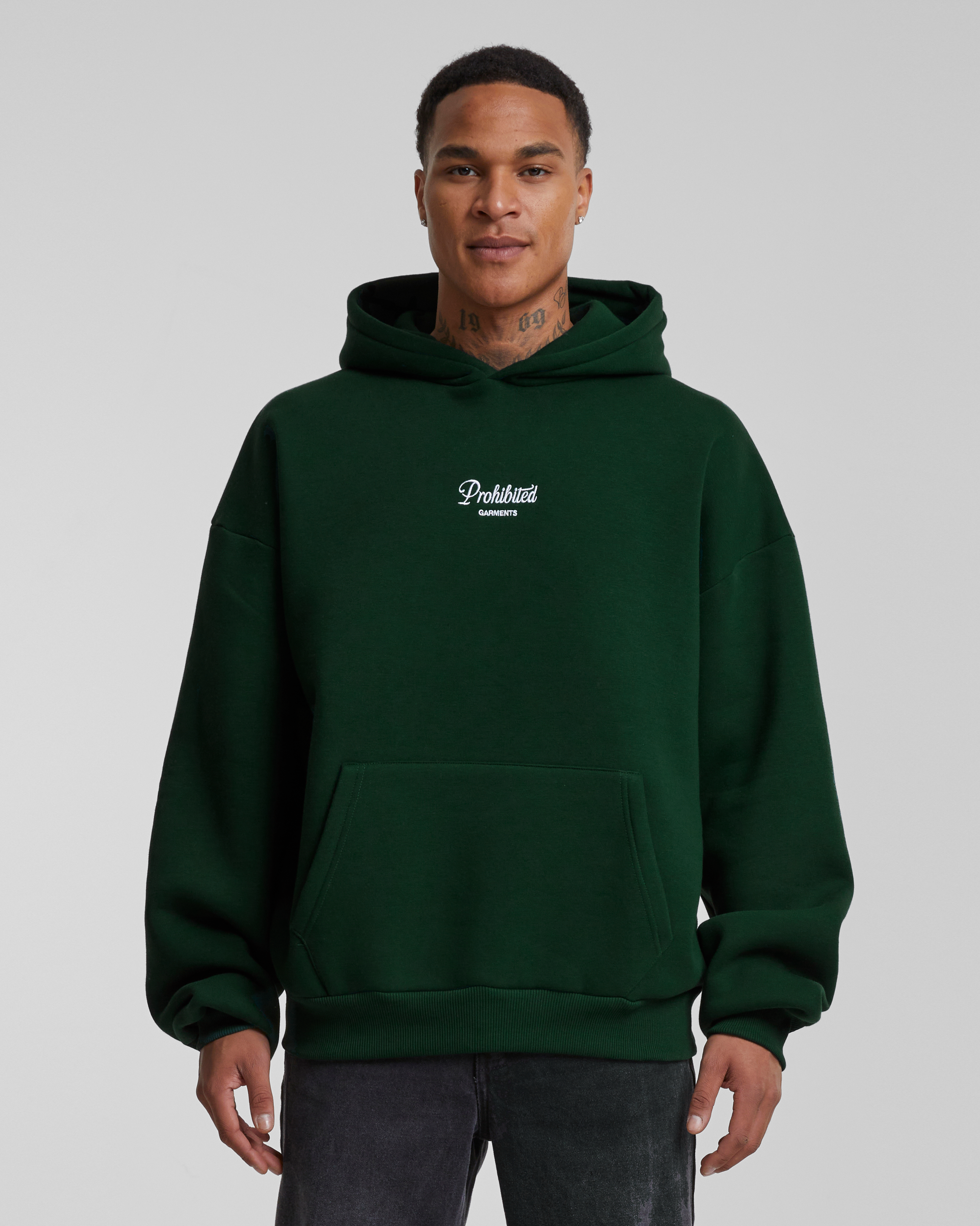 PB Garment Hoodie British Racing Green