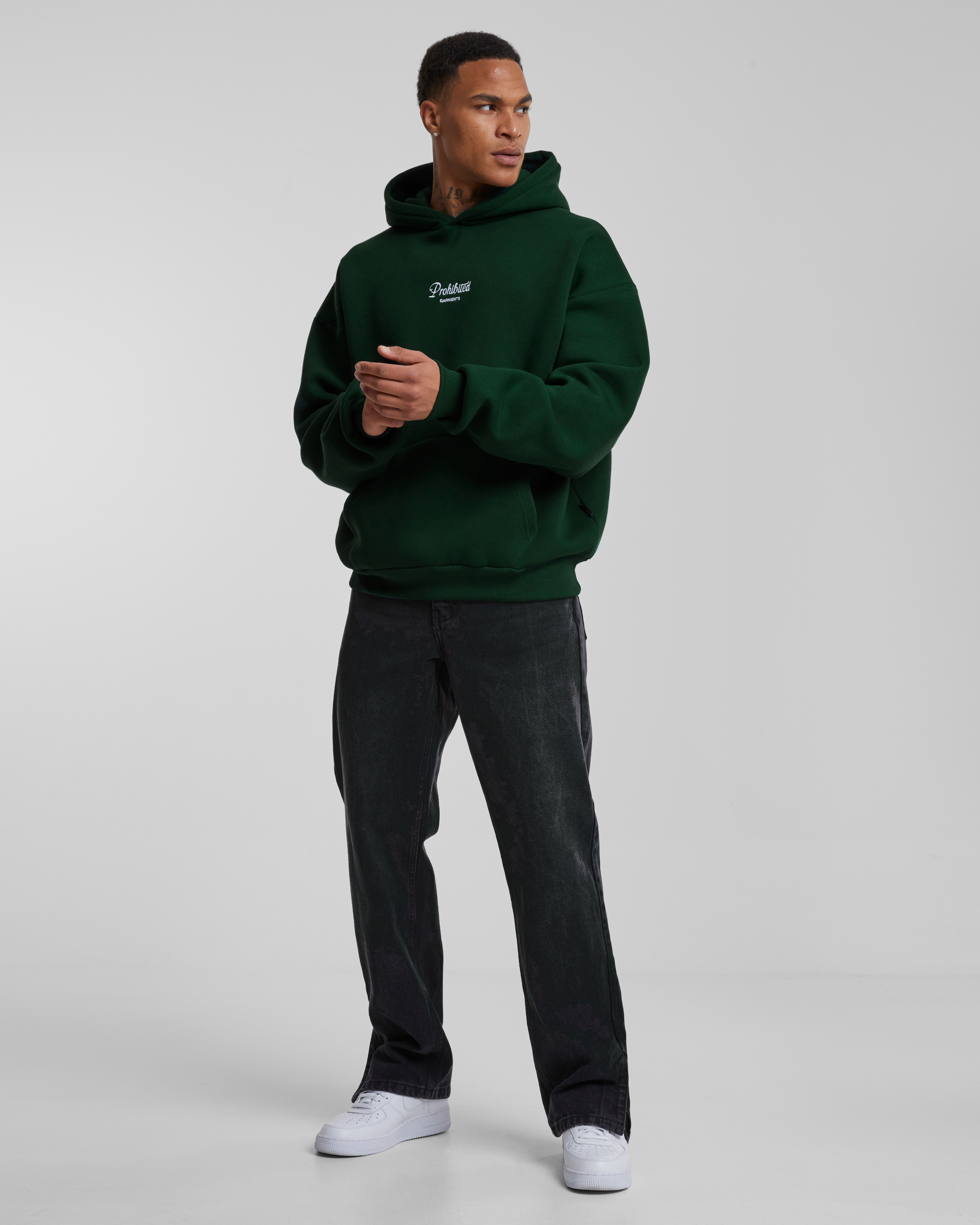 PB Garment Hoodie British Racing Green