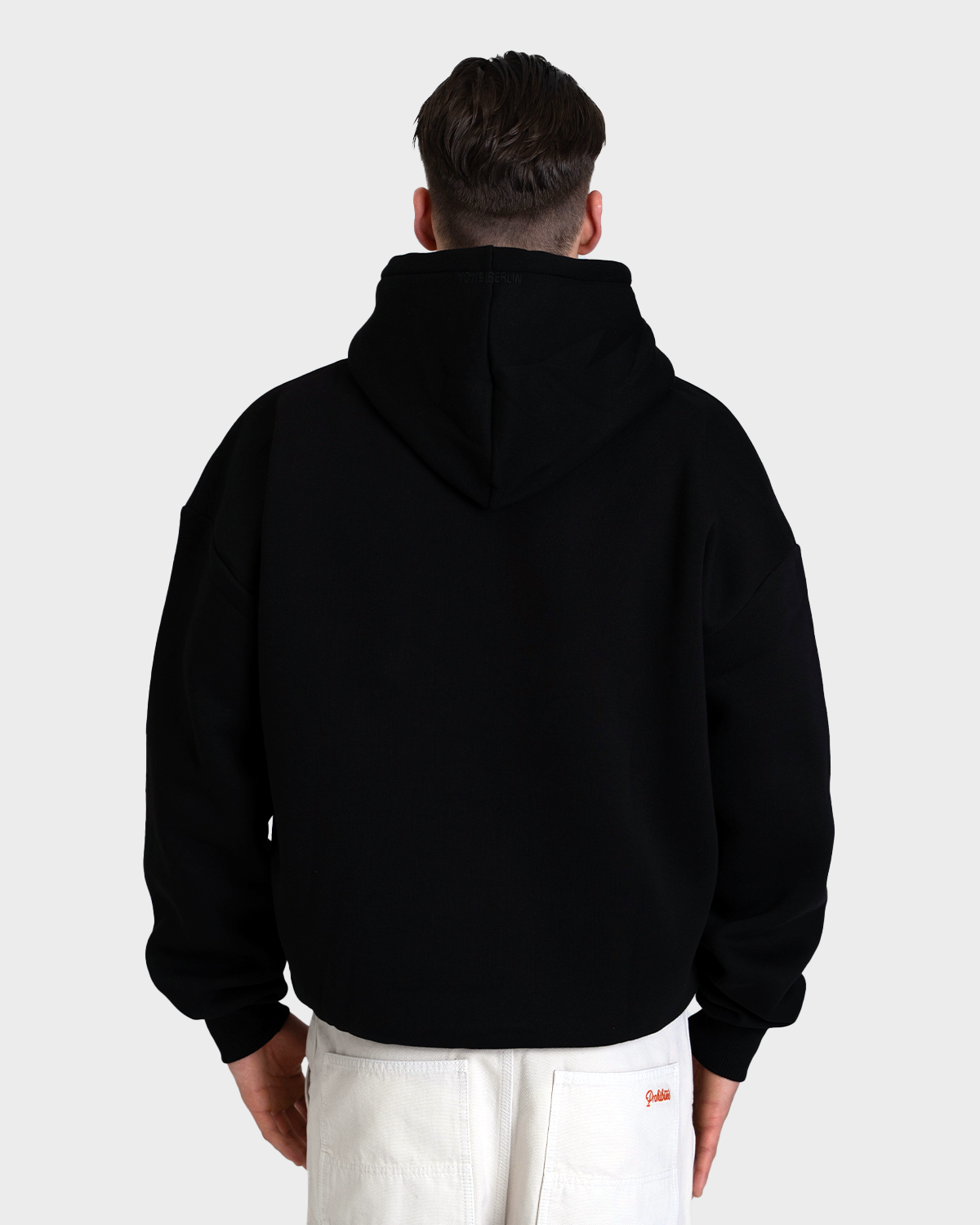 10119 Hoodie Embroidery Black Prohibited