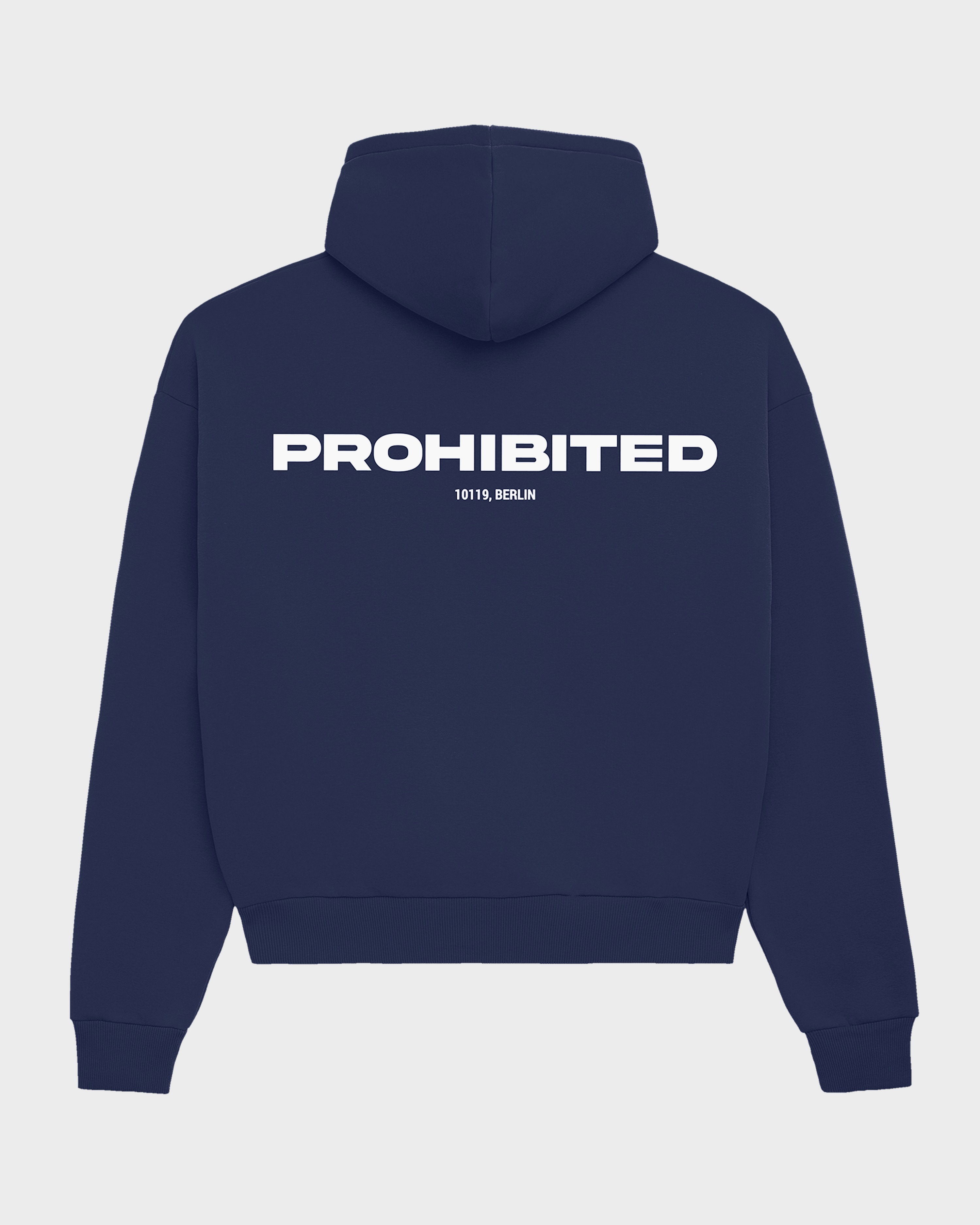 10119 Zip-Hoodie Navy