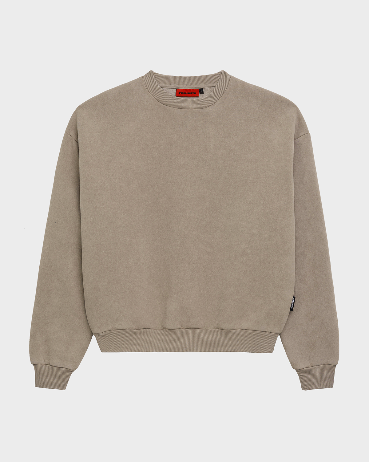 Oversized Crew Neck Sand