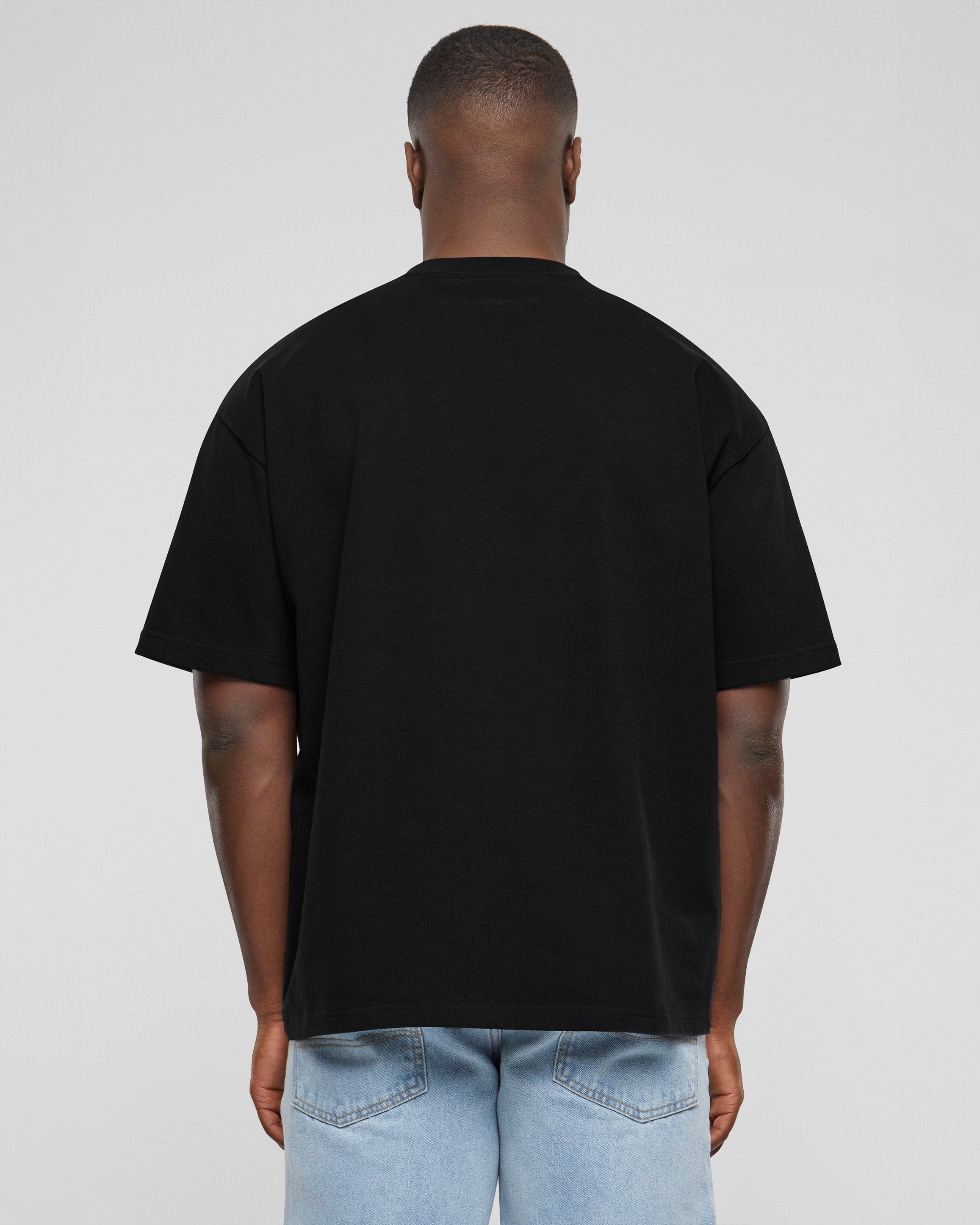 3x Oversized Tee Black