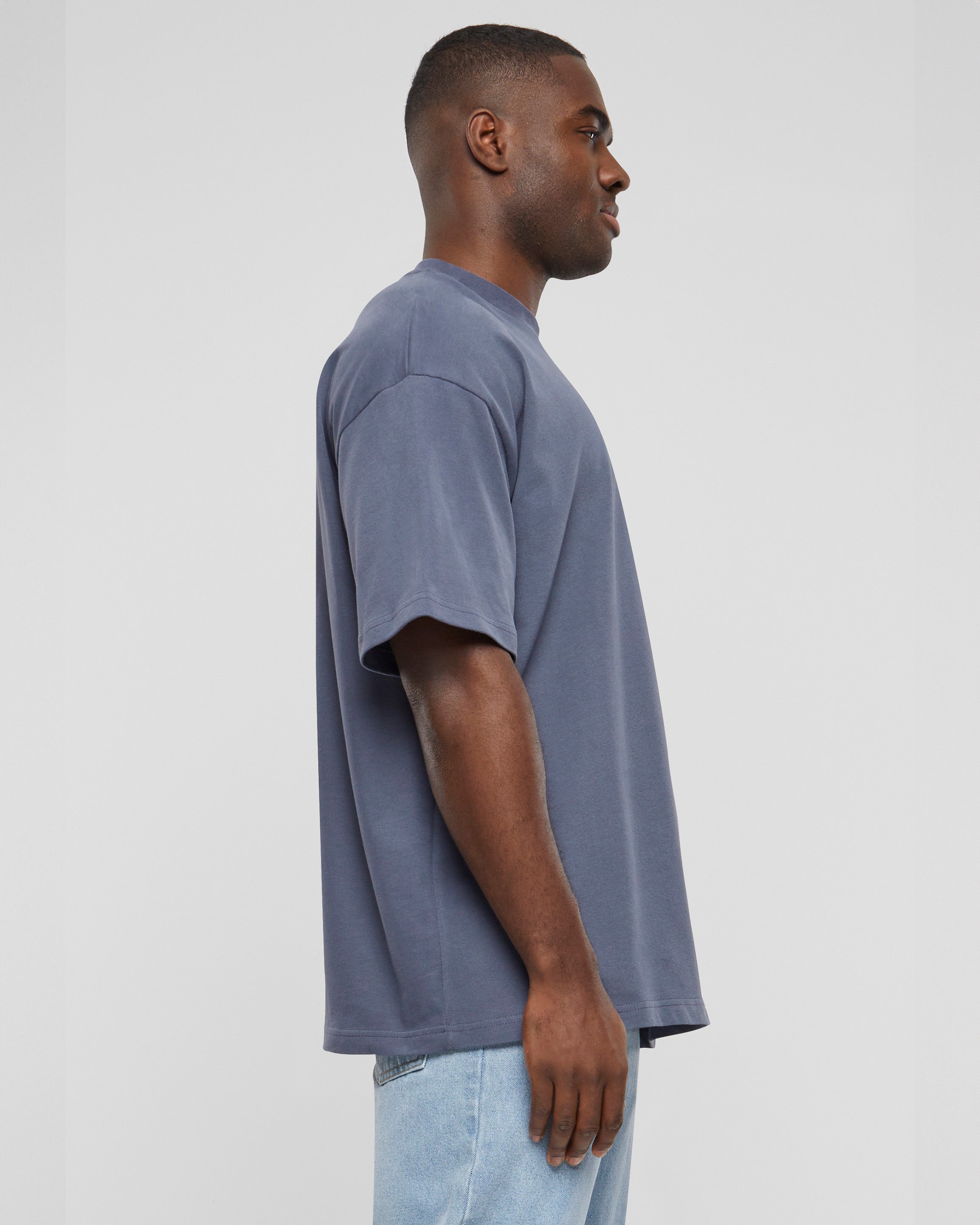 Oversized Tee Steel Grey