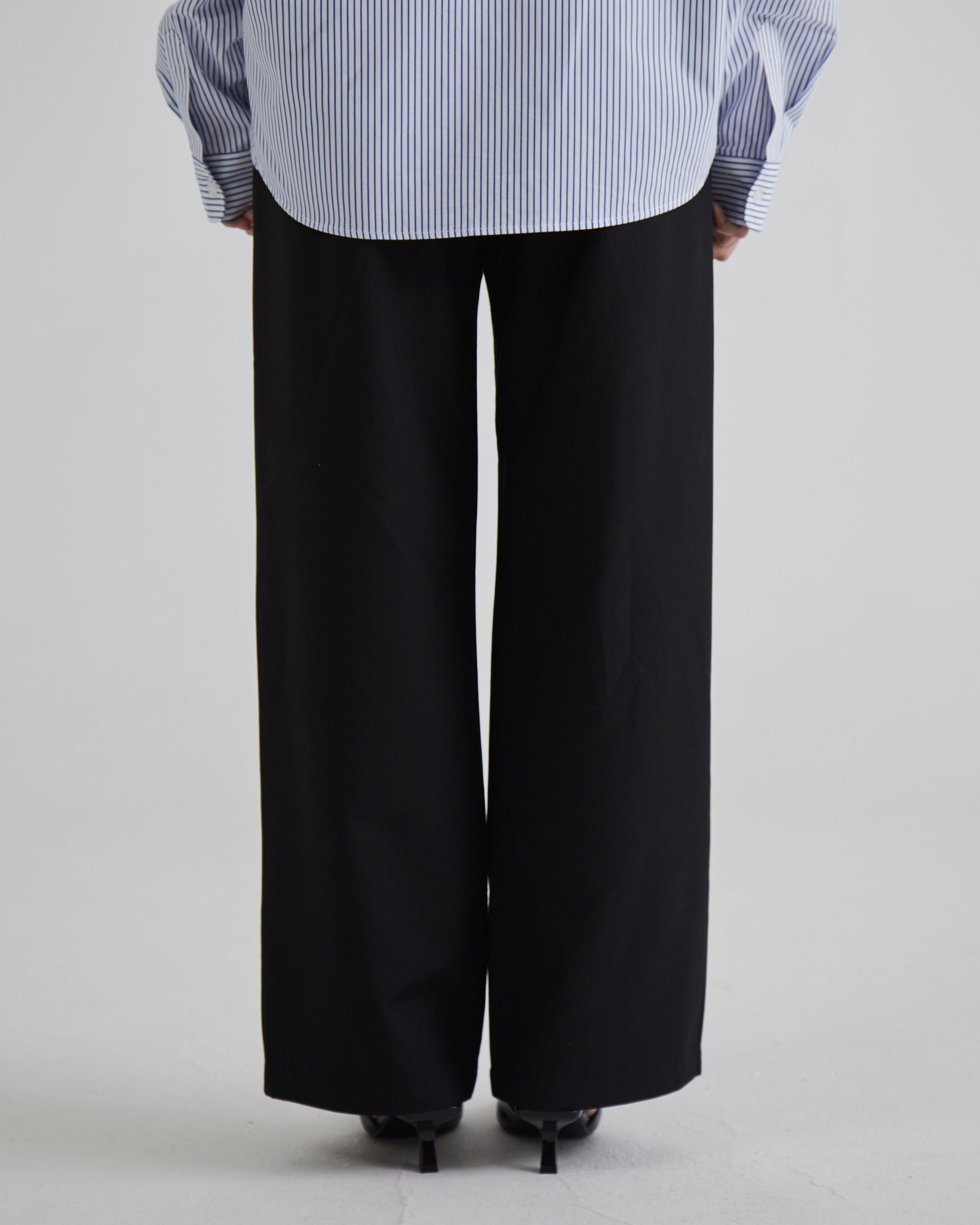 SoHo Pleated Pants Black