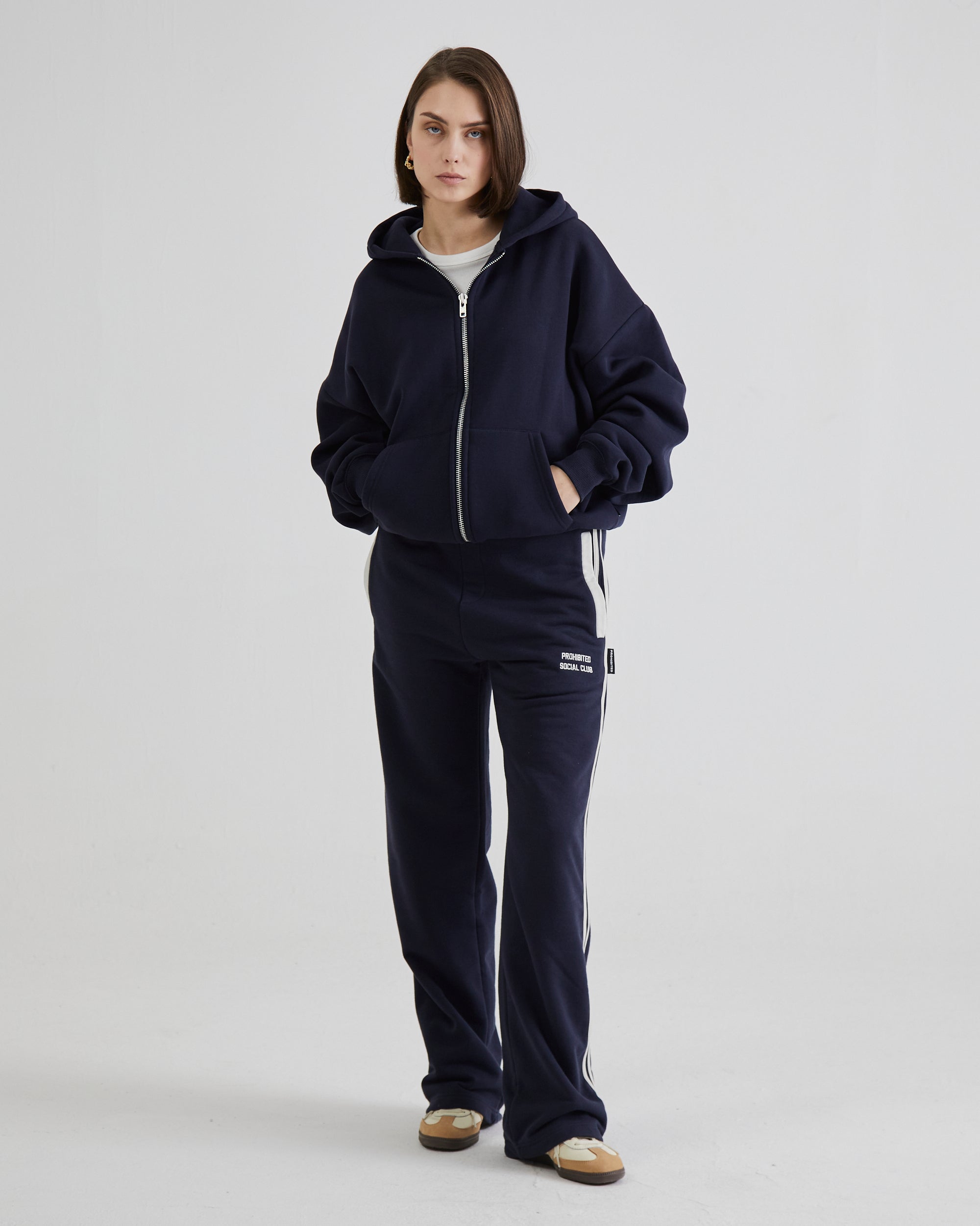 SC Zip-Hoodie Deep Blue