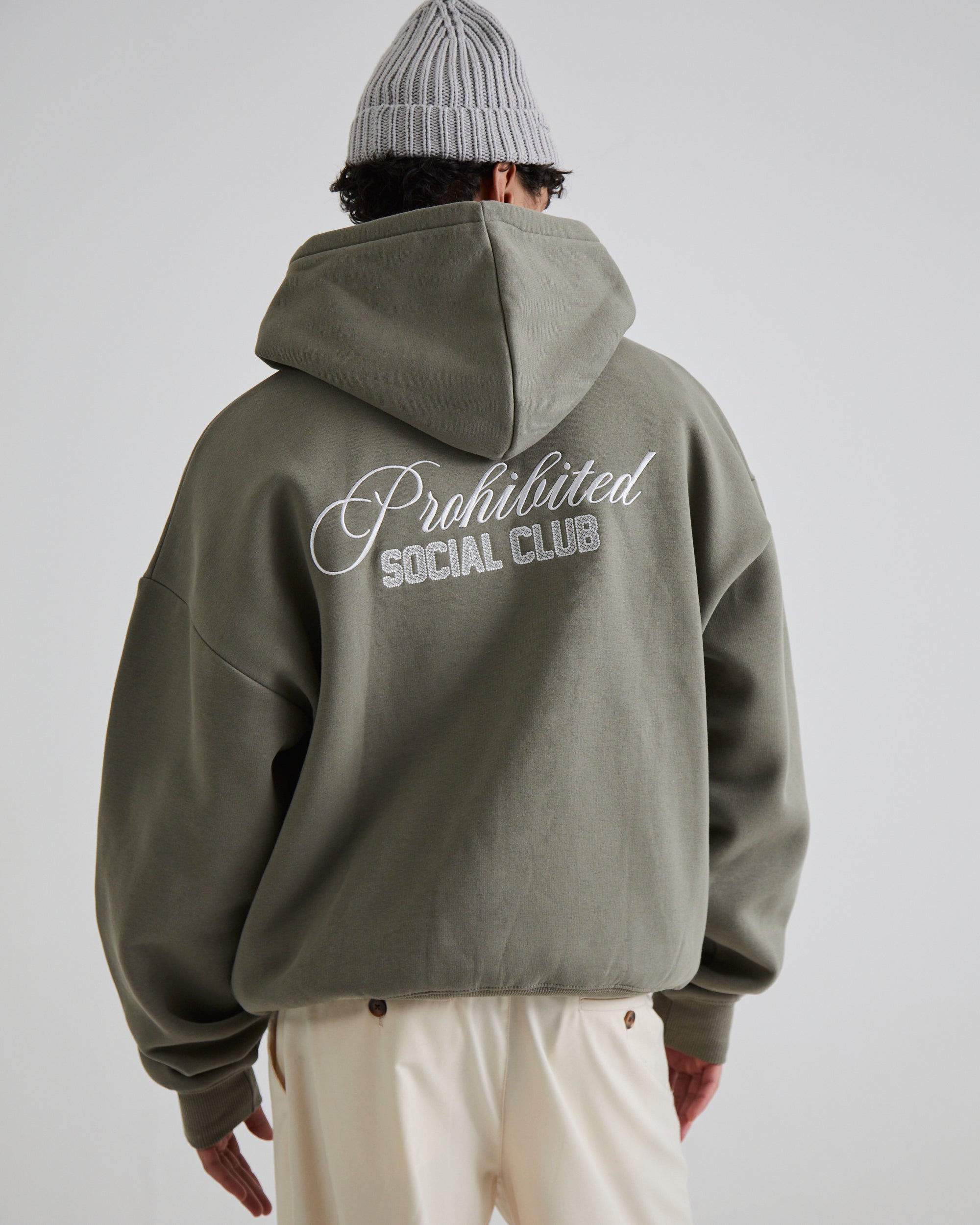 SC Zip-Hoodie Khaki