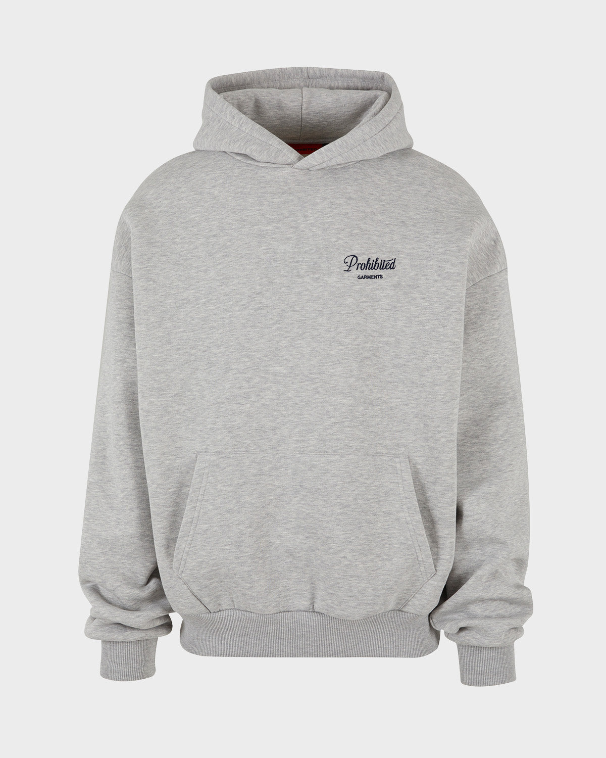 PB Garment Hoodie Grey Melange