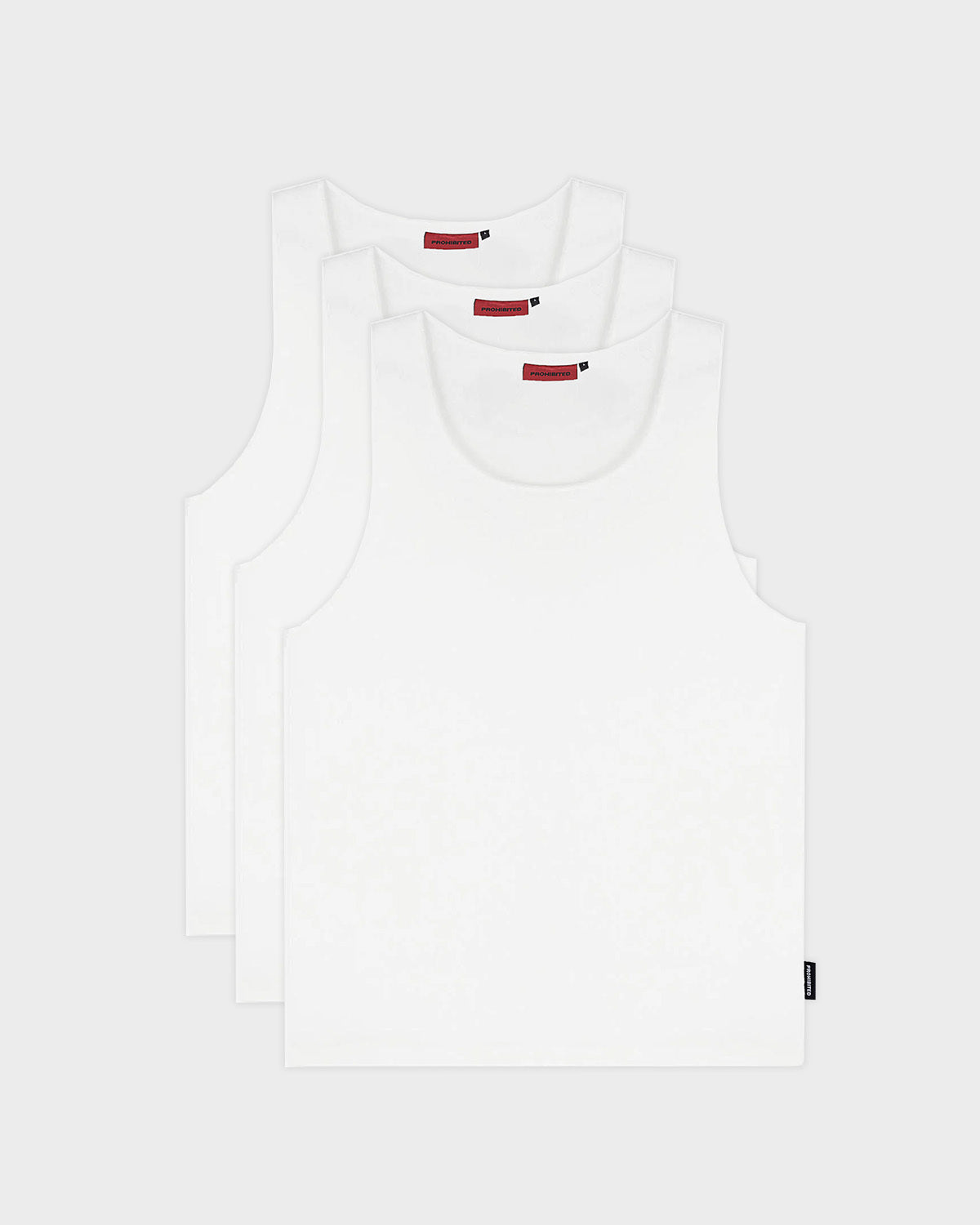 3x Tank Top White