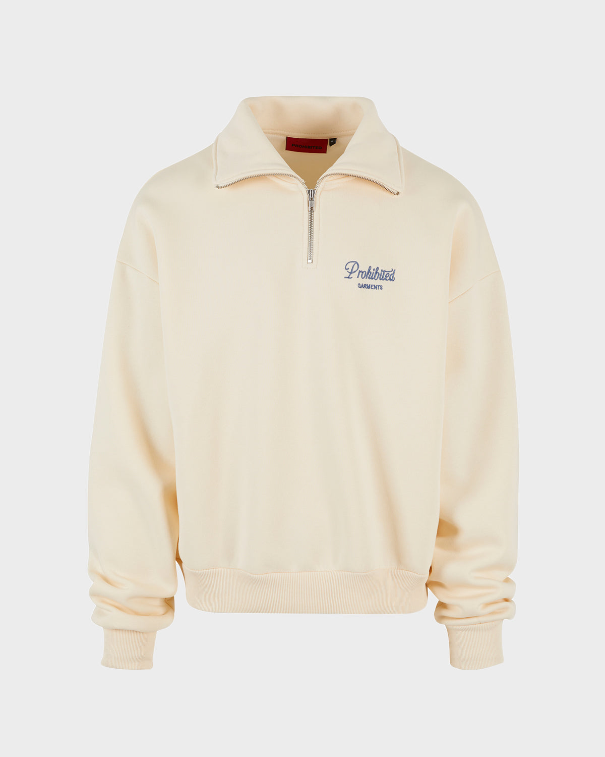 PB Garment Half-Zip Cream