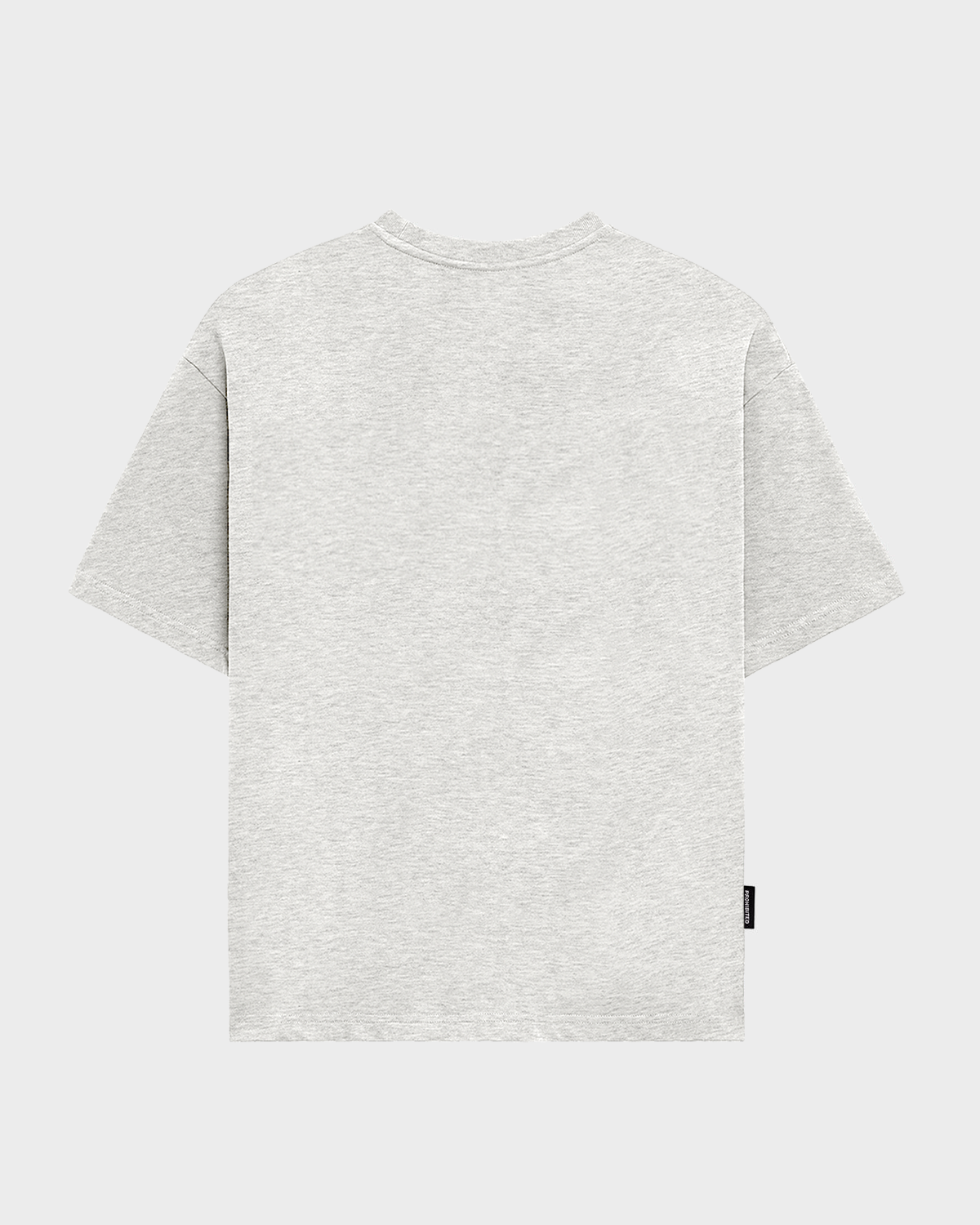 Oversized Tee Grey Melange