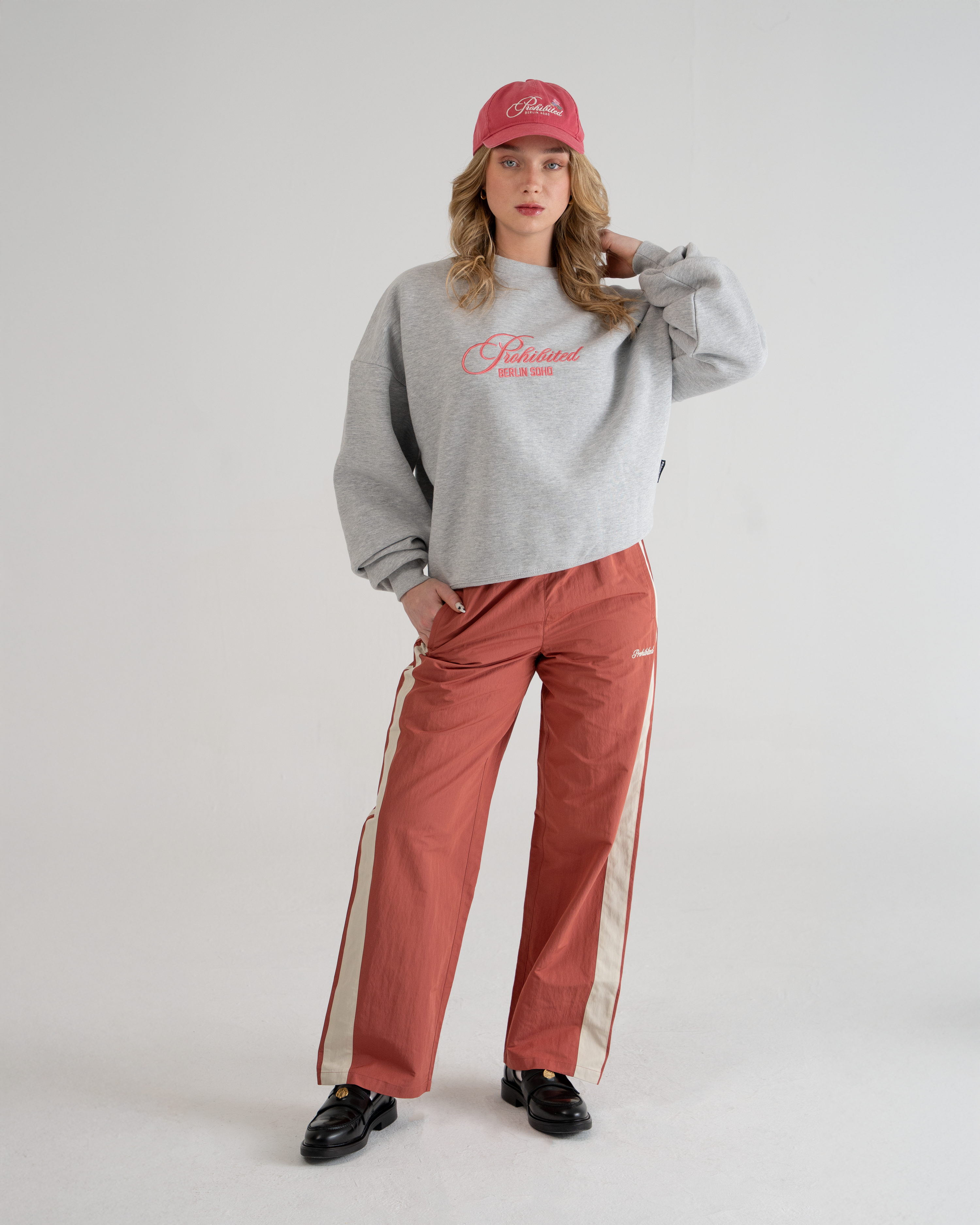 Bohemian Crew Neck Grey Melange