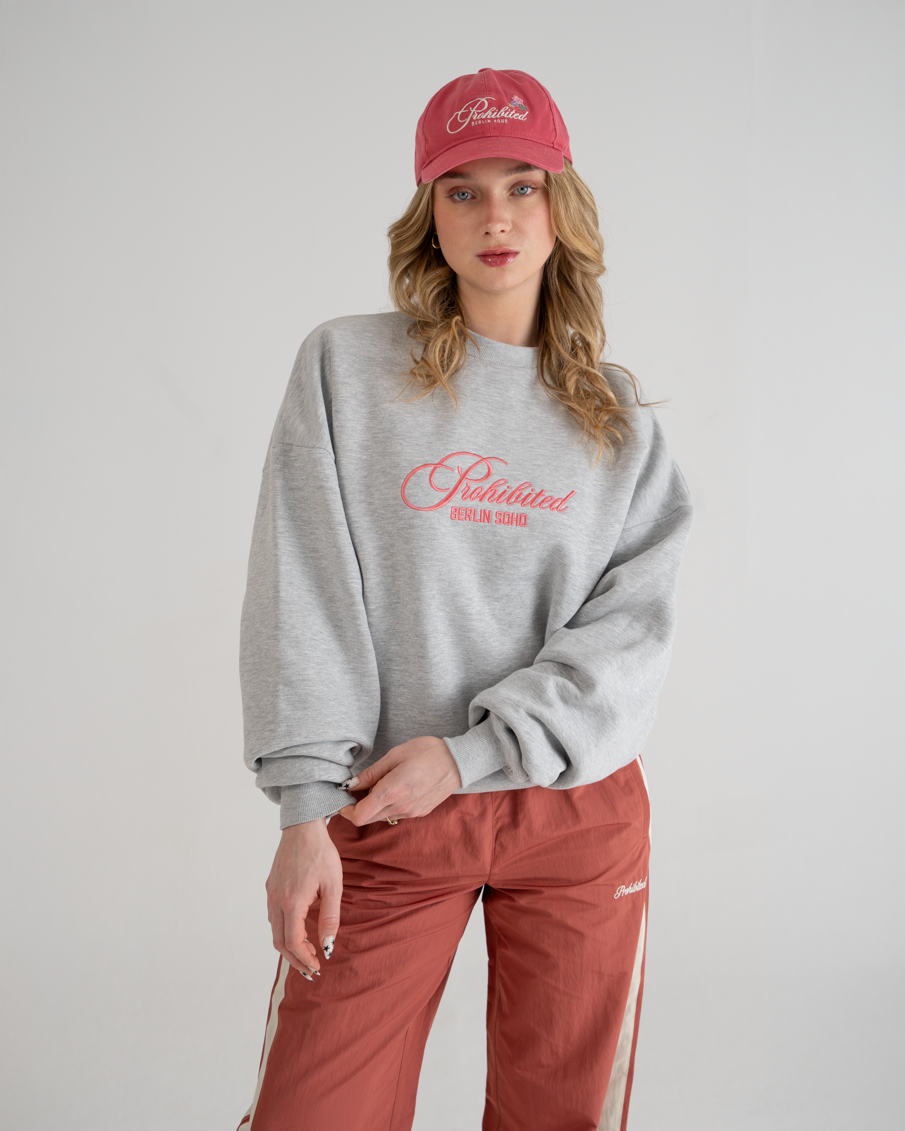 Bohemian Crew Neck Grey Melange