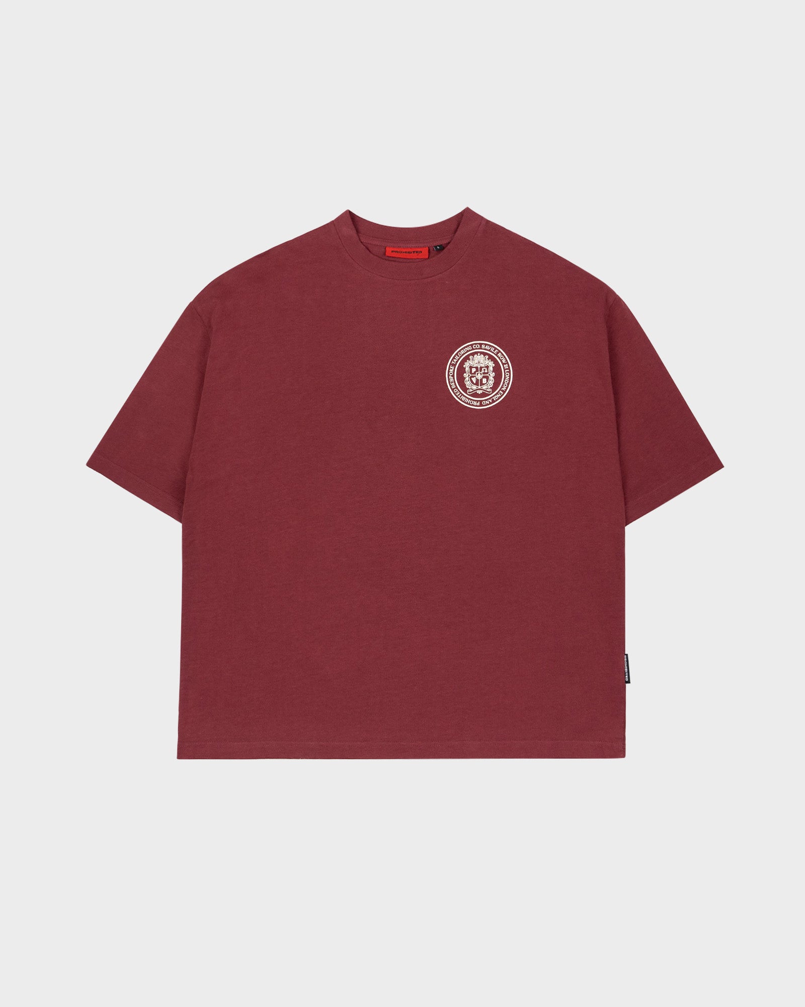 Camden Tee Bordeaux