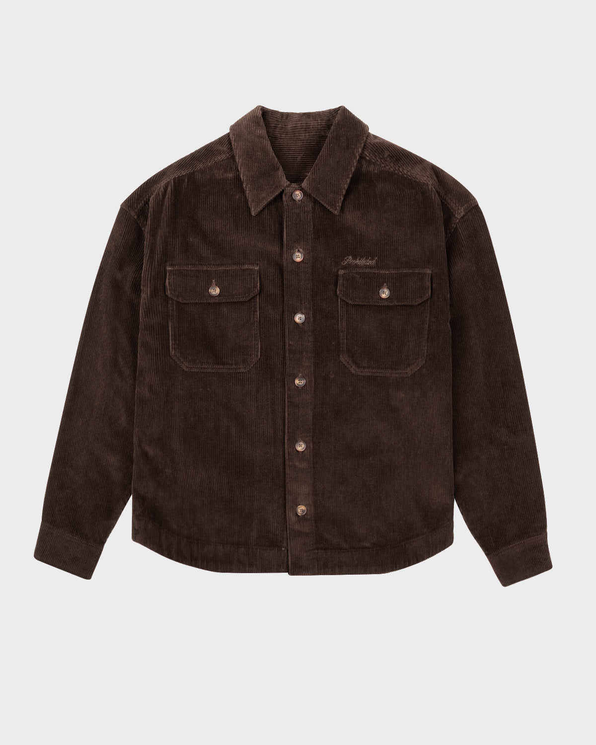 Corduroy Overshirt Brown