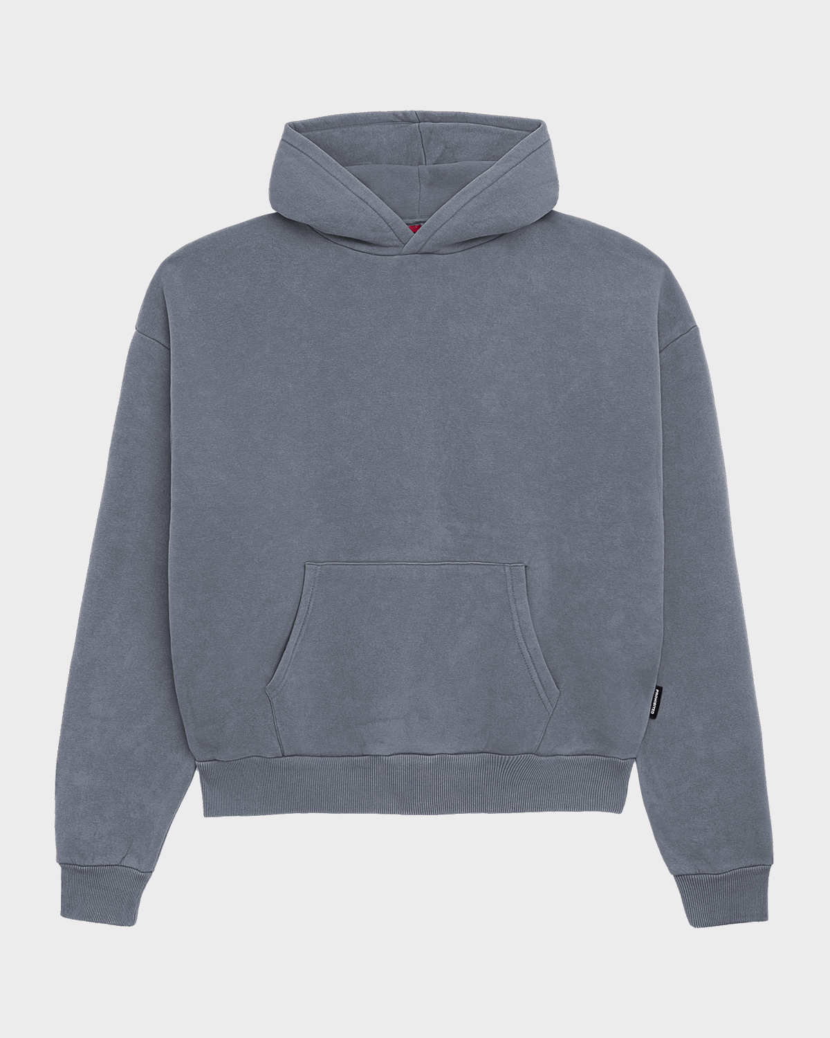 Oversized Hoodie Grey (Stone Washed)