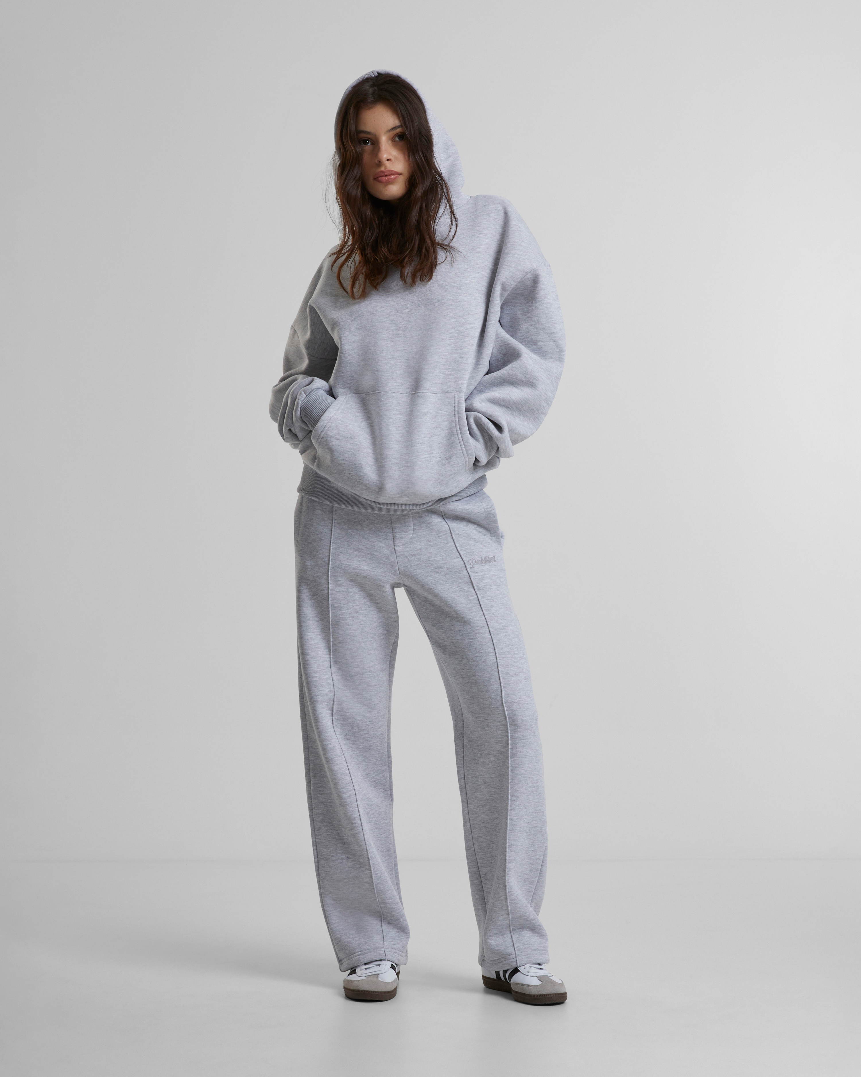 Loose Sweatpants Grey Melange