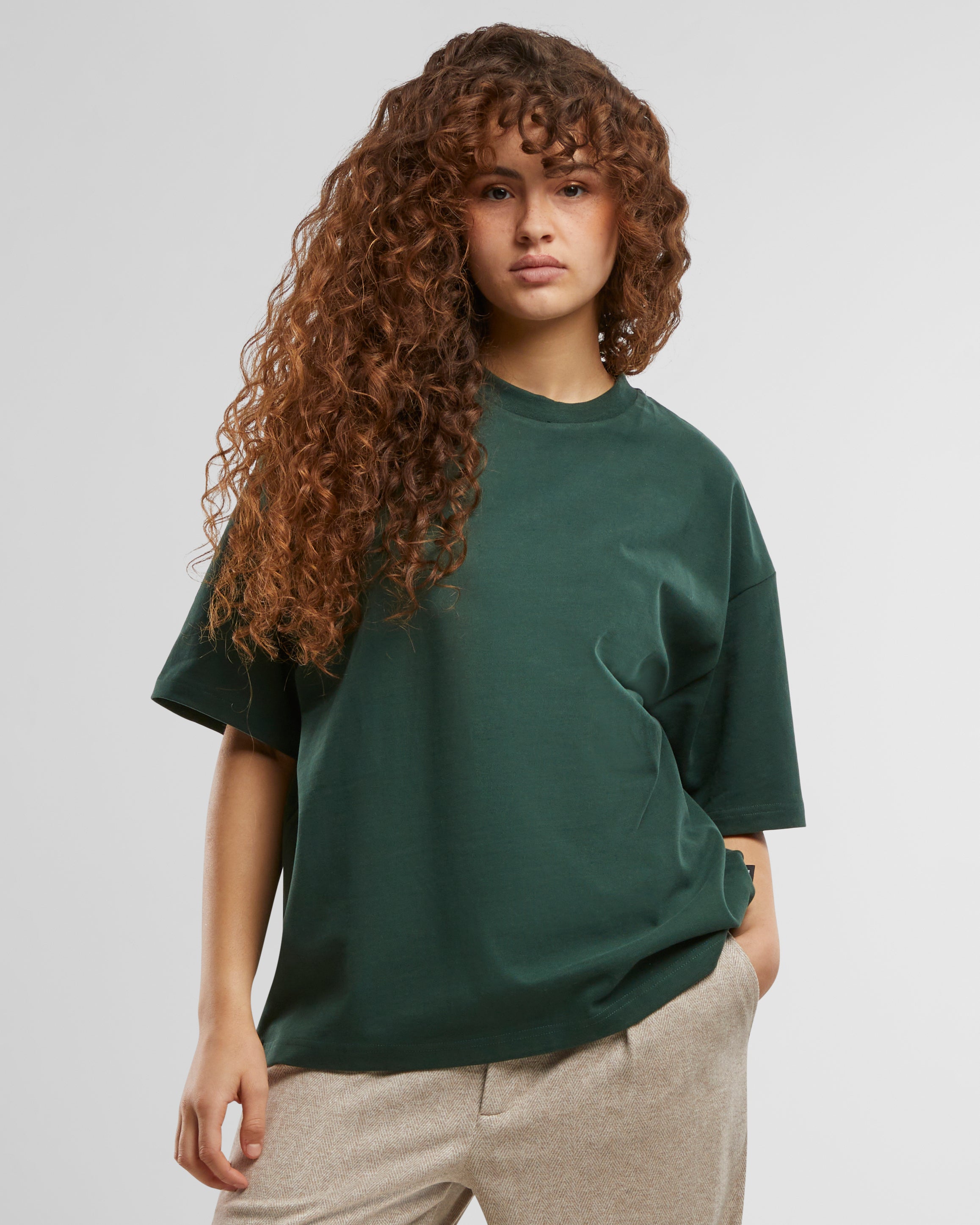 Oversized Tee British Racing Green