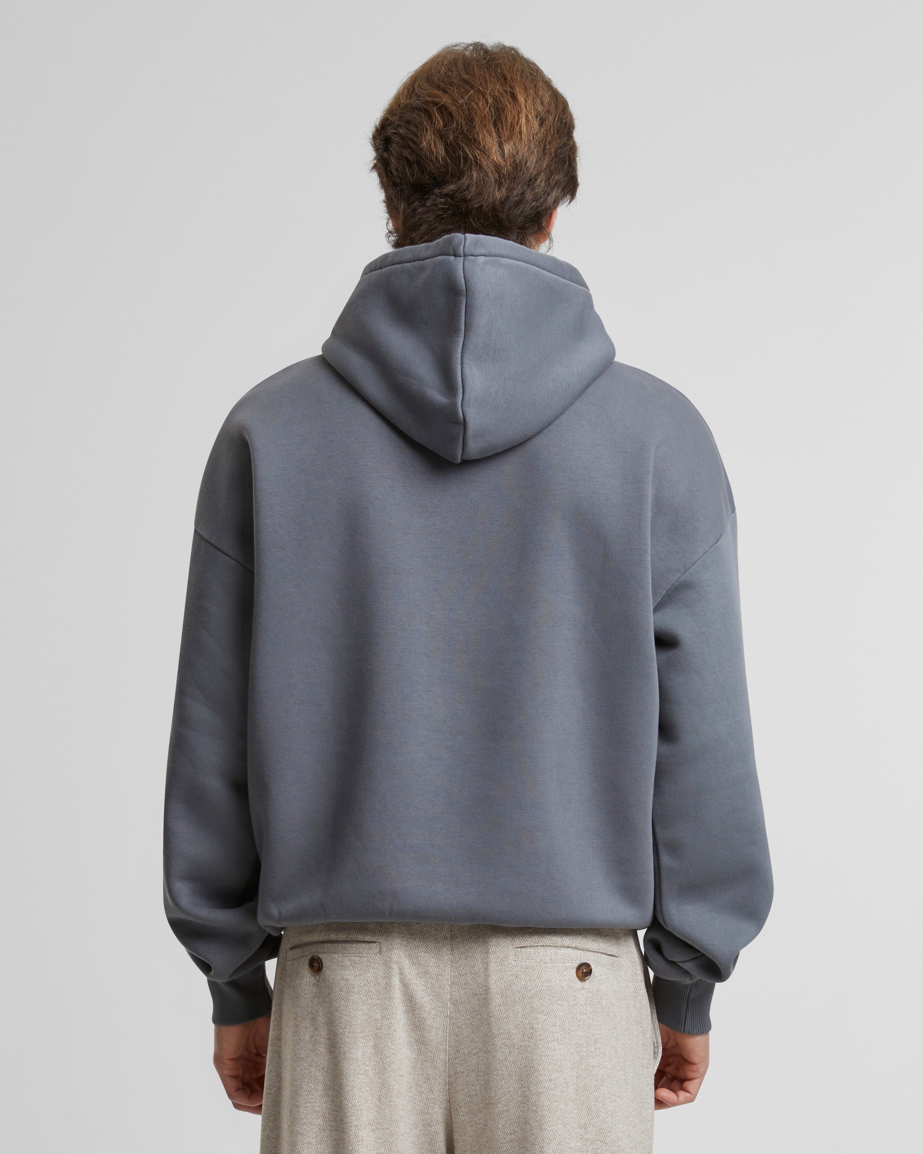 Oversized Hoodie Grey (Stone Washed)