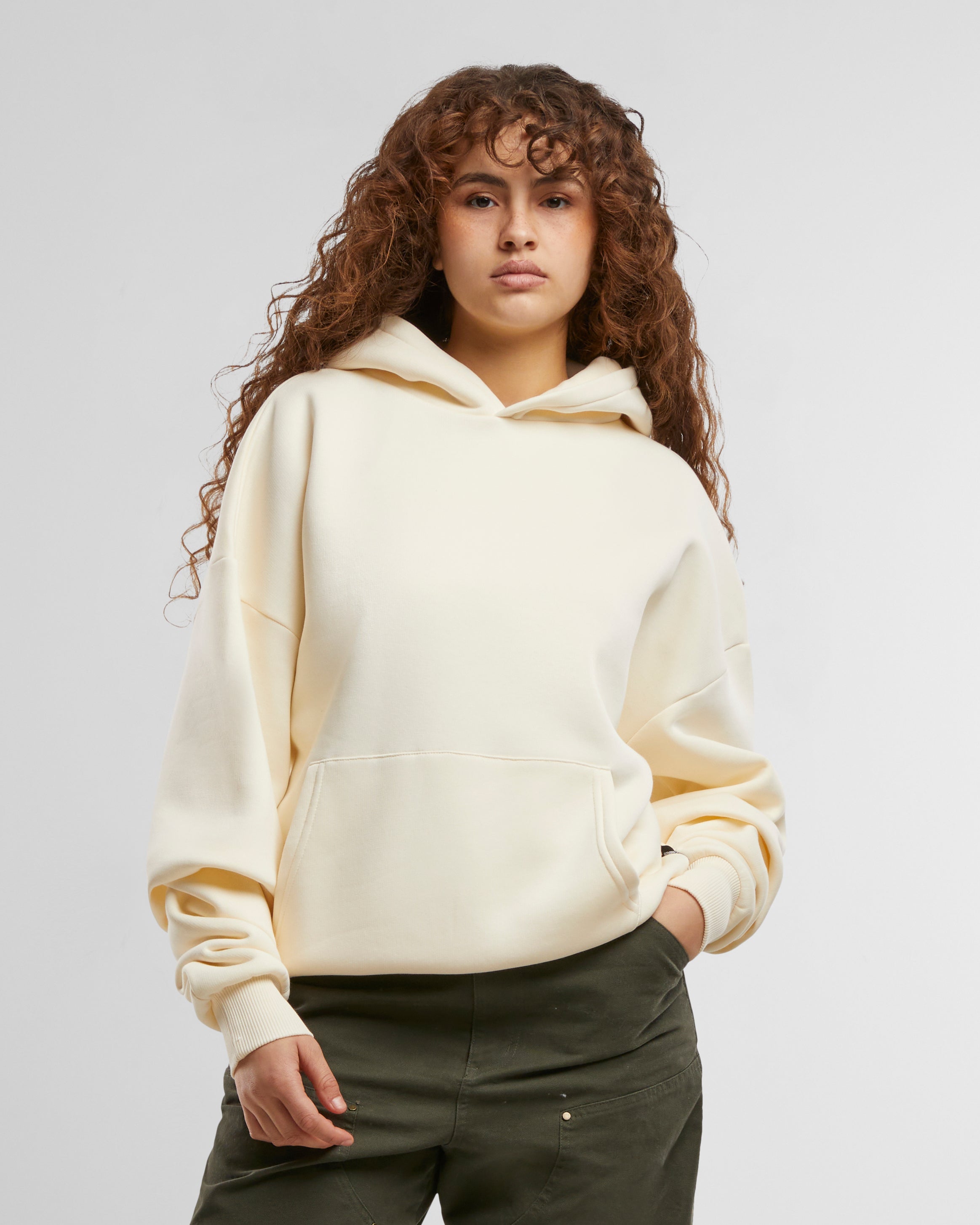 Oversized Hoodie Cream