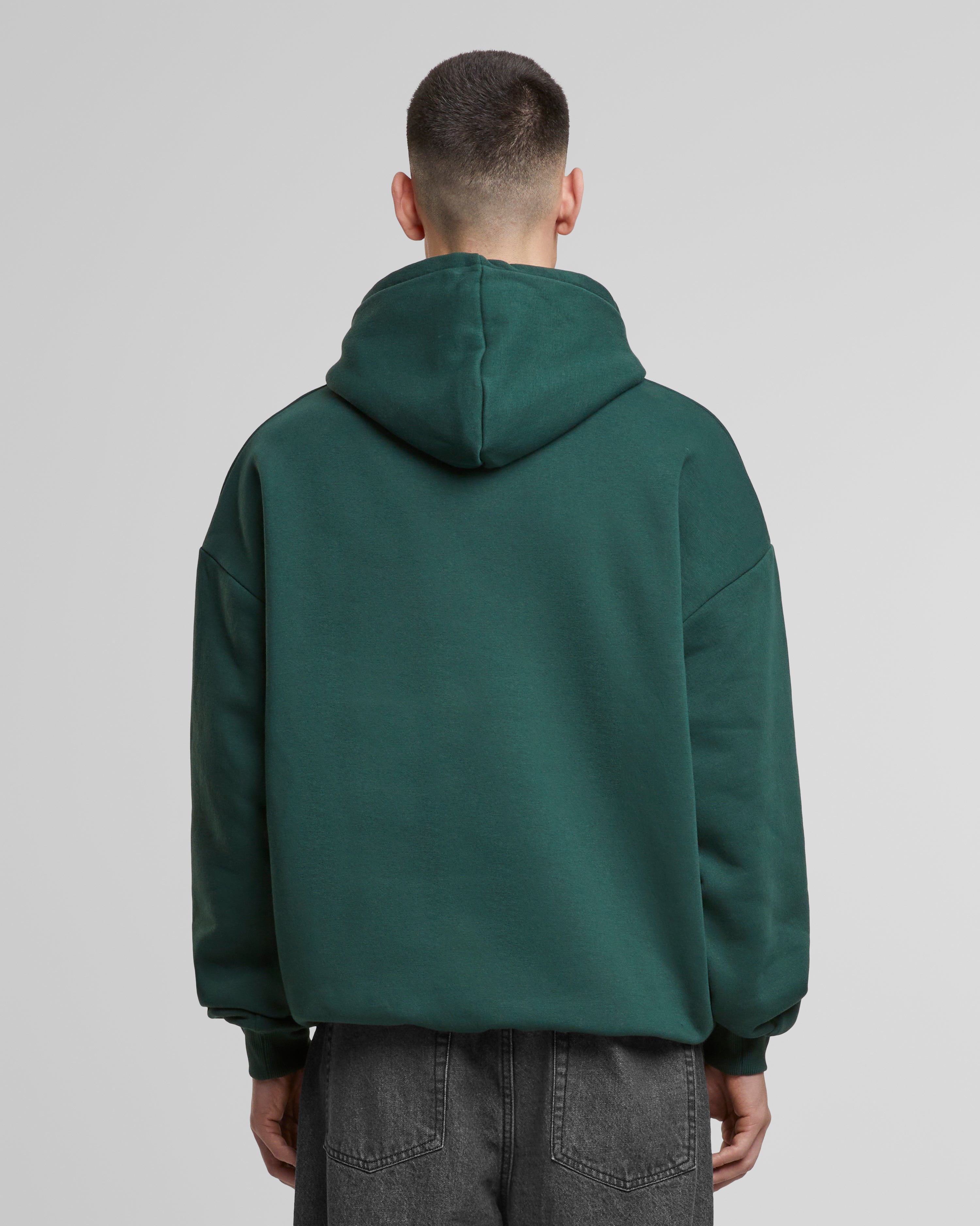 Oversized Hoodie British Racing Green