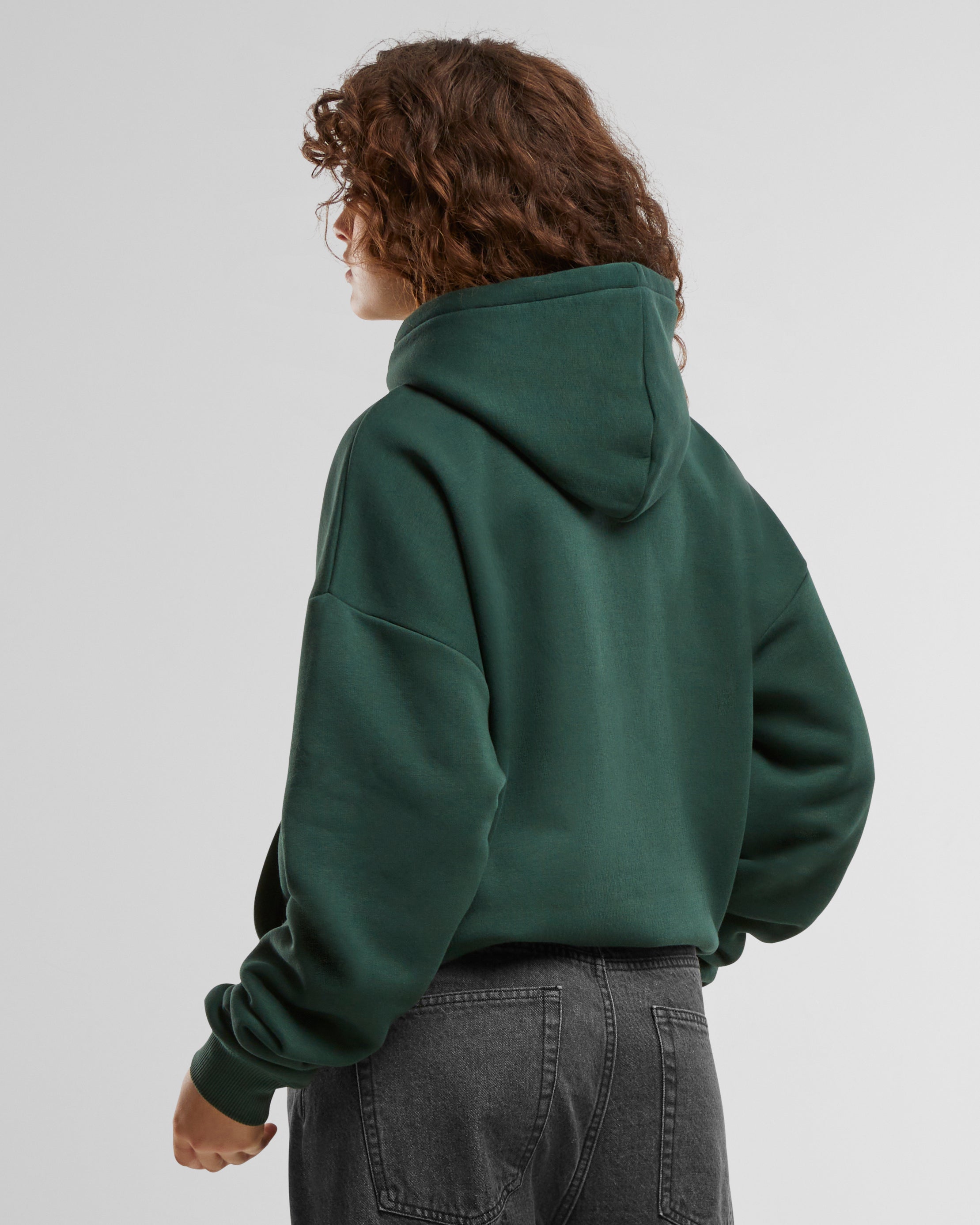 Oversized Hoodie British Racing Green