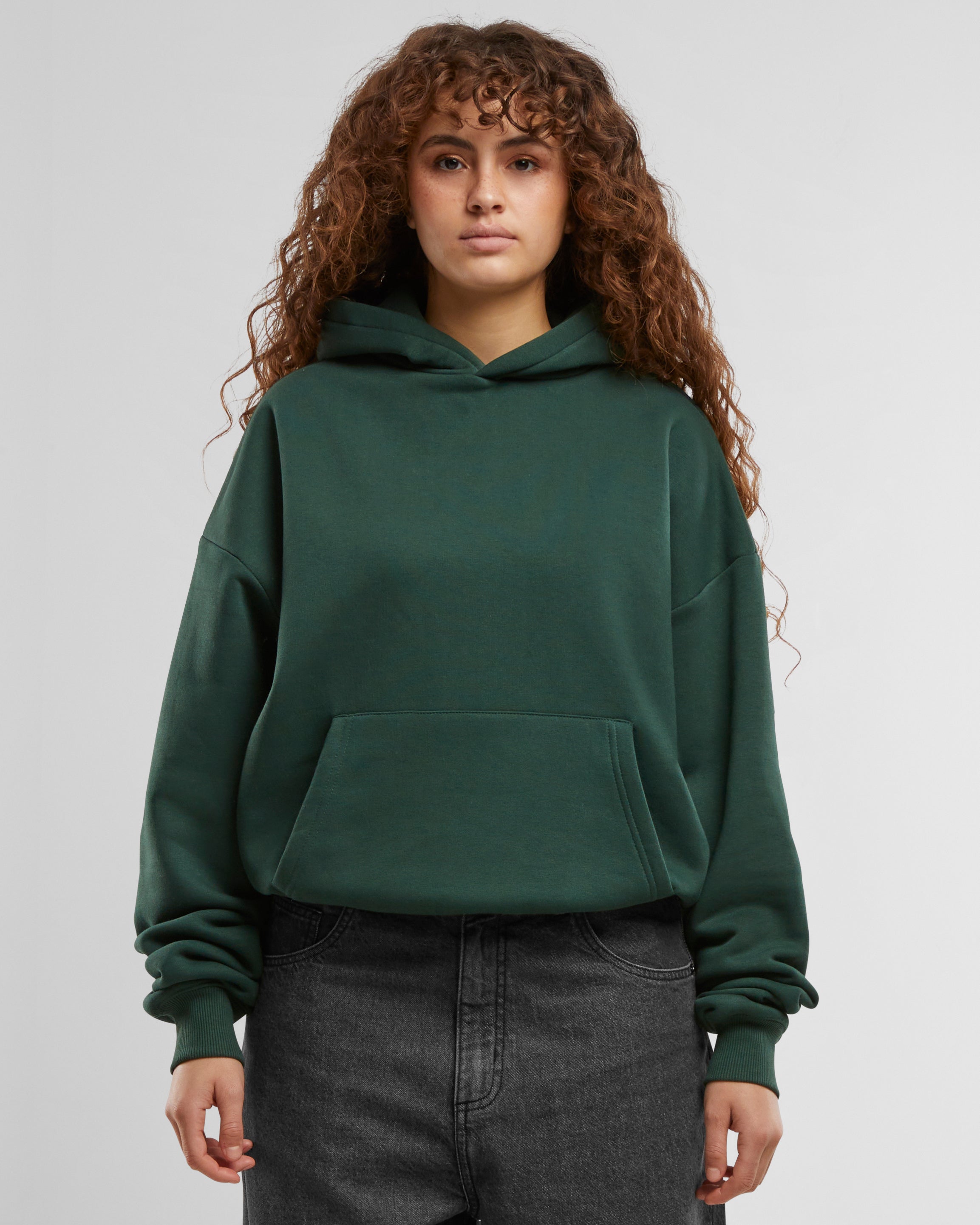 Oversized Hoodie British Racing Green