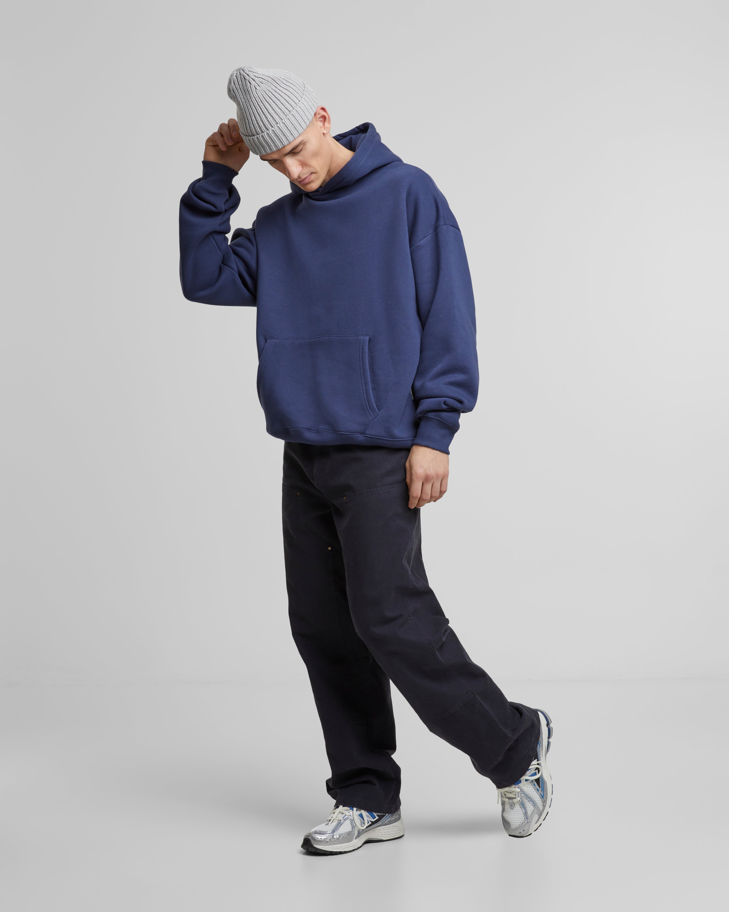 Oversized Hoodie Navy