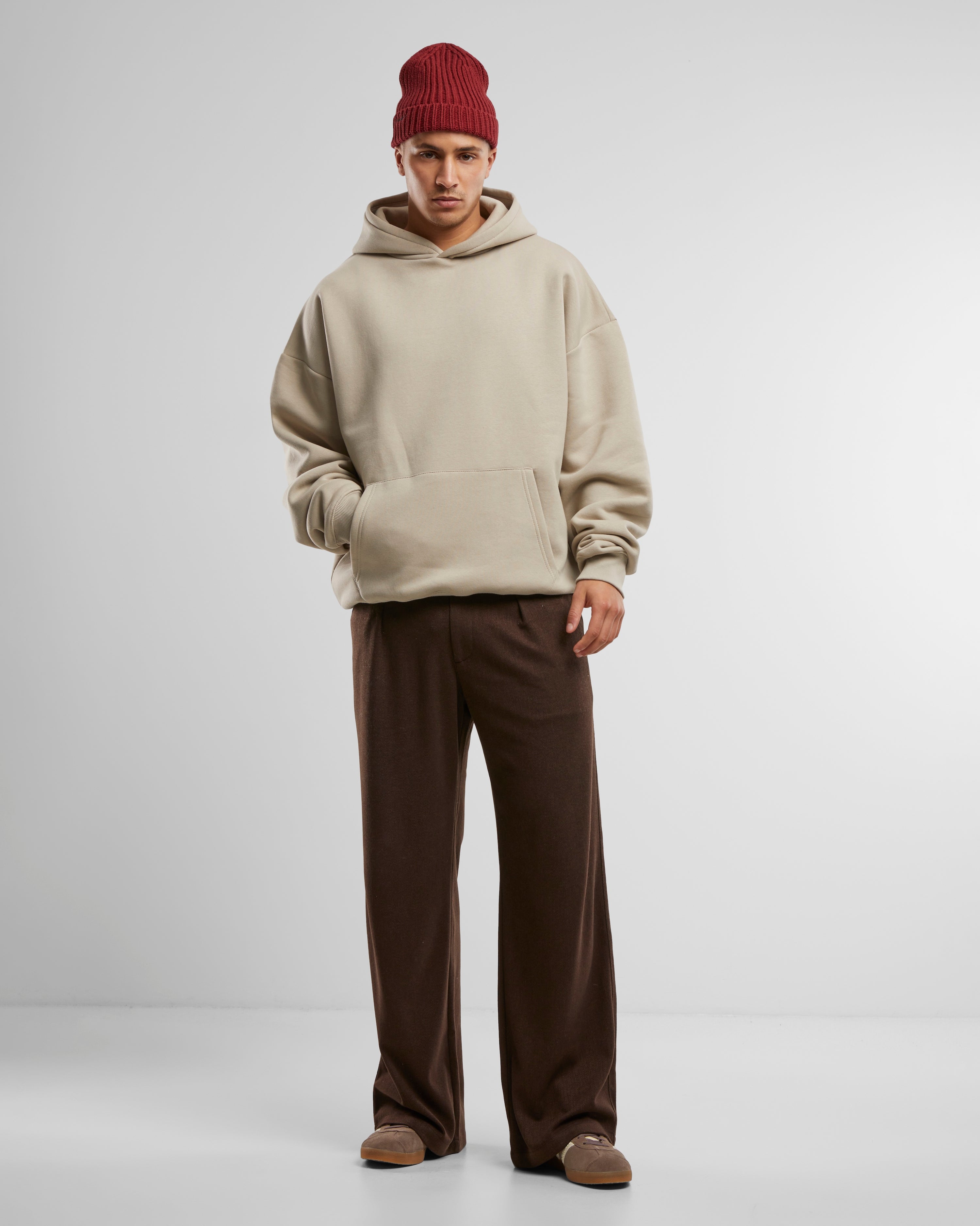 Oversized Hoodie Sand