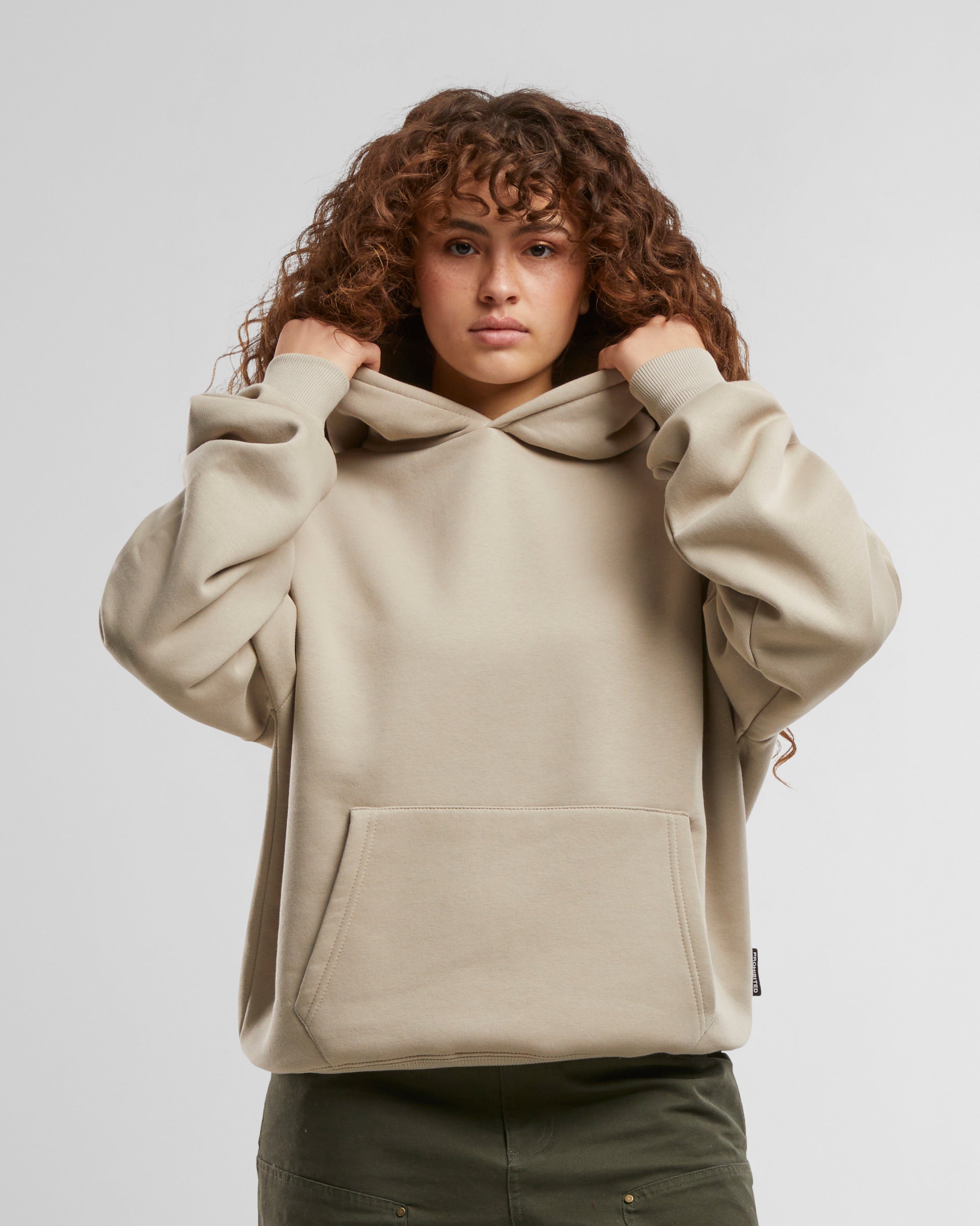 Oversized Hoodie Sand