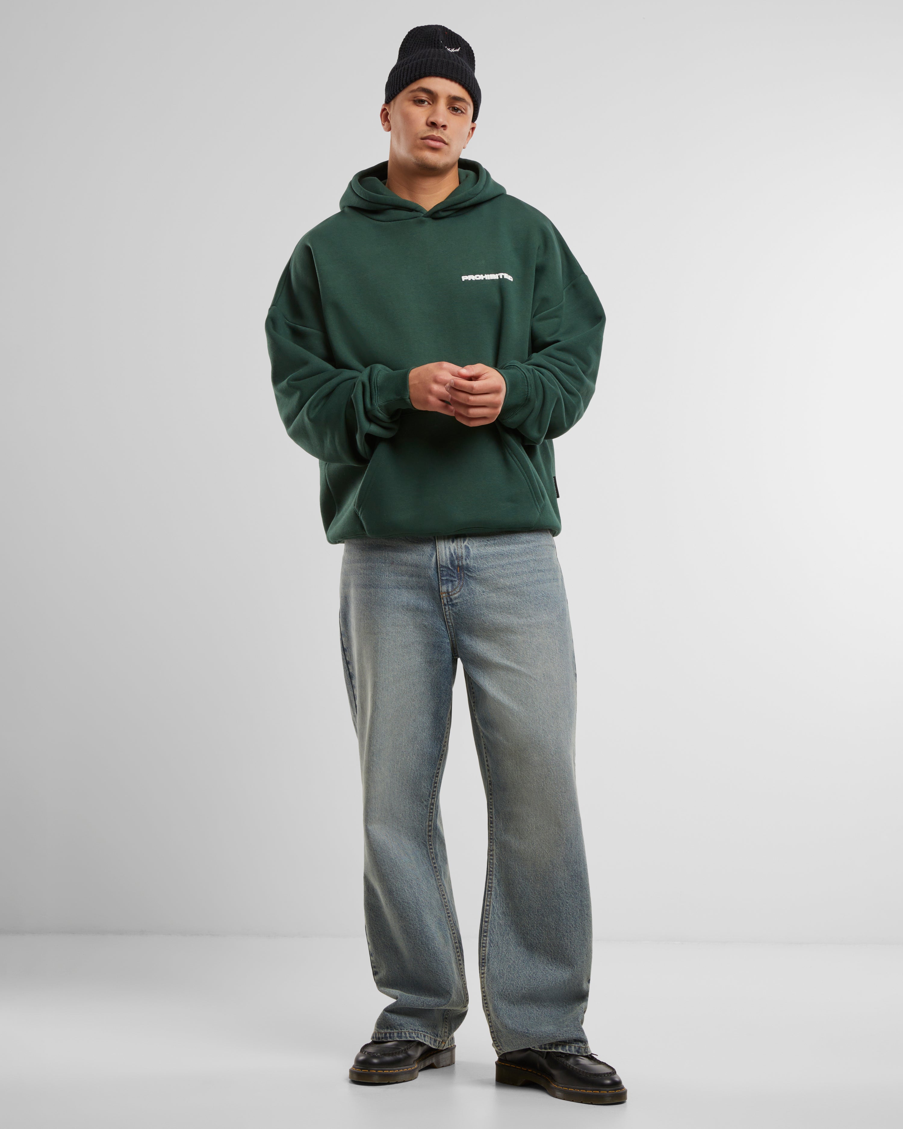 10119 Hoodie British Racing Green