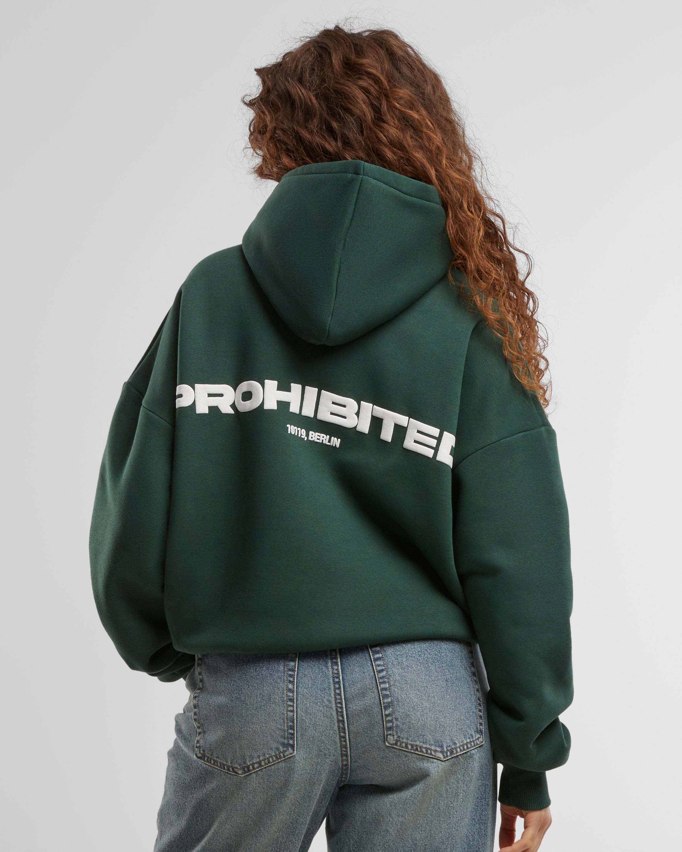 10119 Hoodie British Racing Green