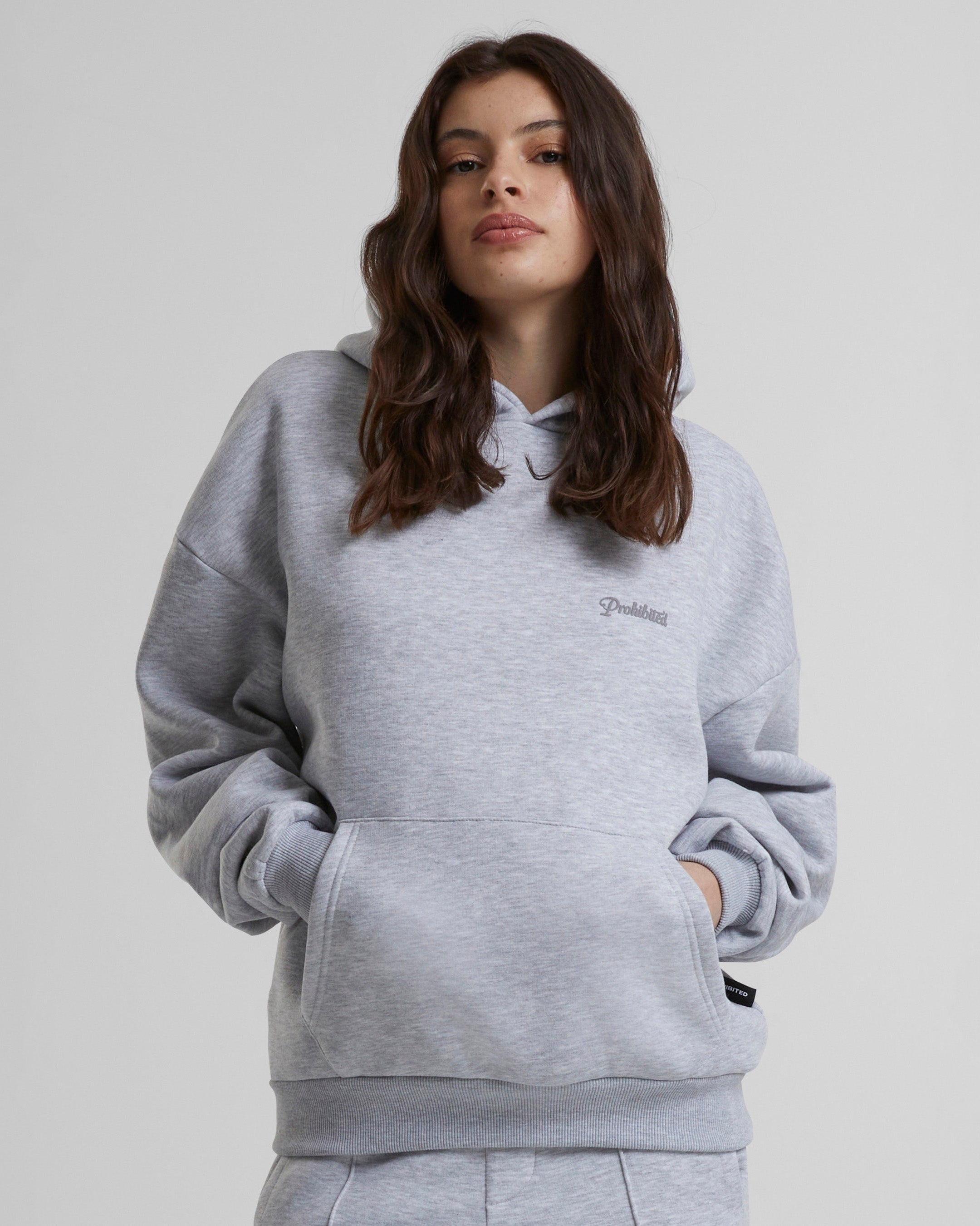 10119 Hoodie 2.0 Grey Melange