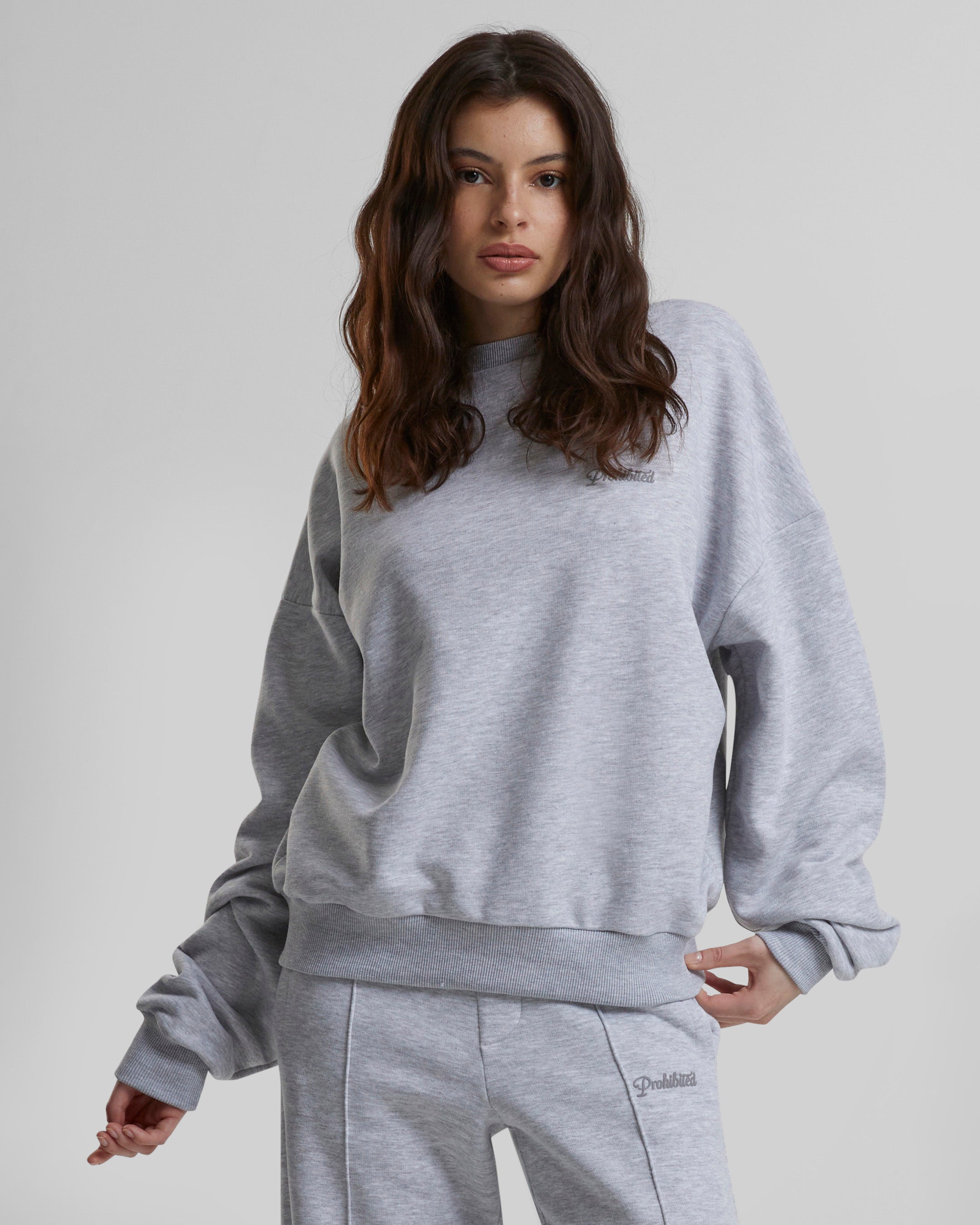 10119 Crew Neck 2.0 Grey Melange