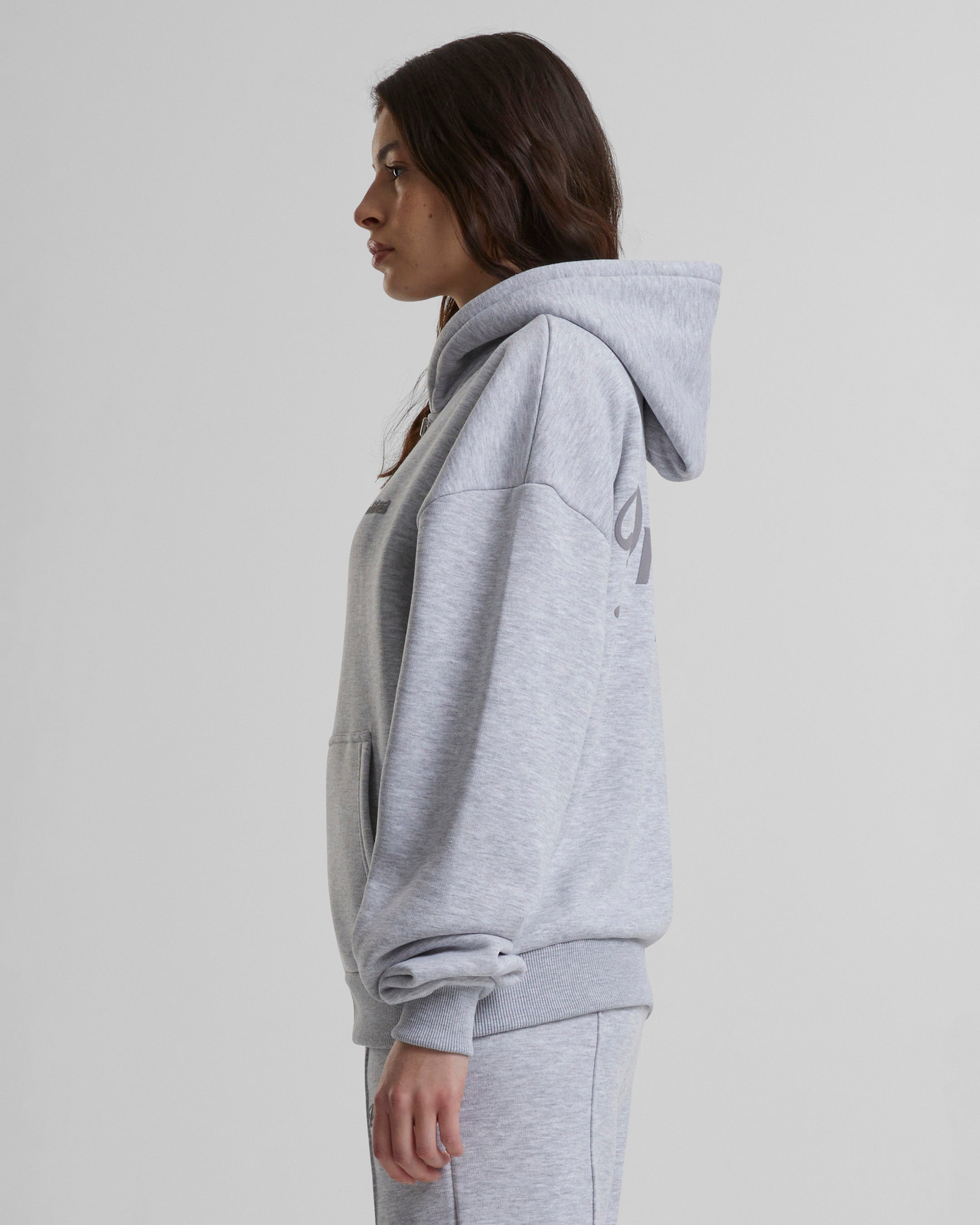 10119 Zip-Hoodie 2.0 Grey Melange