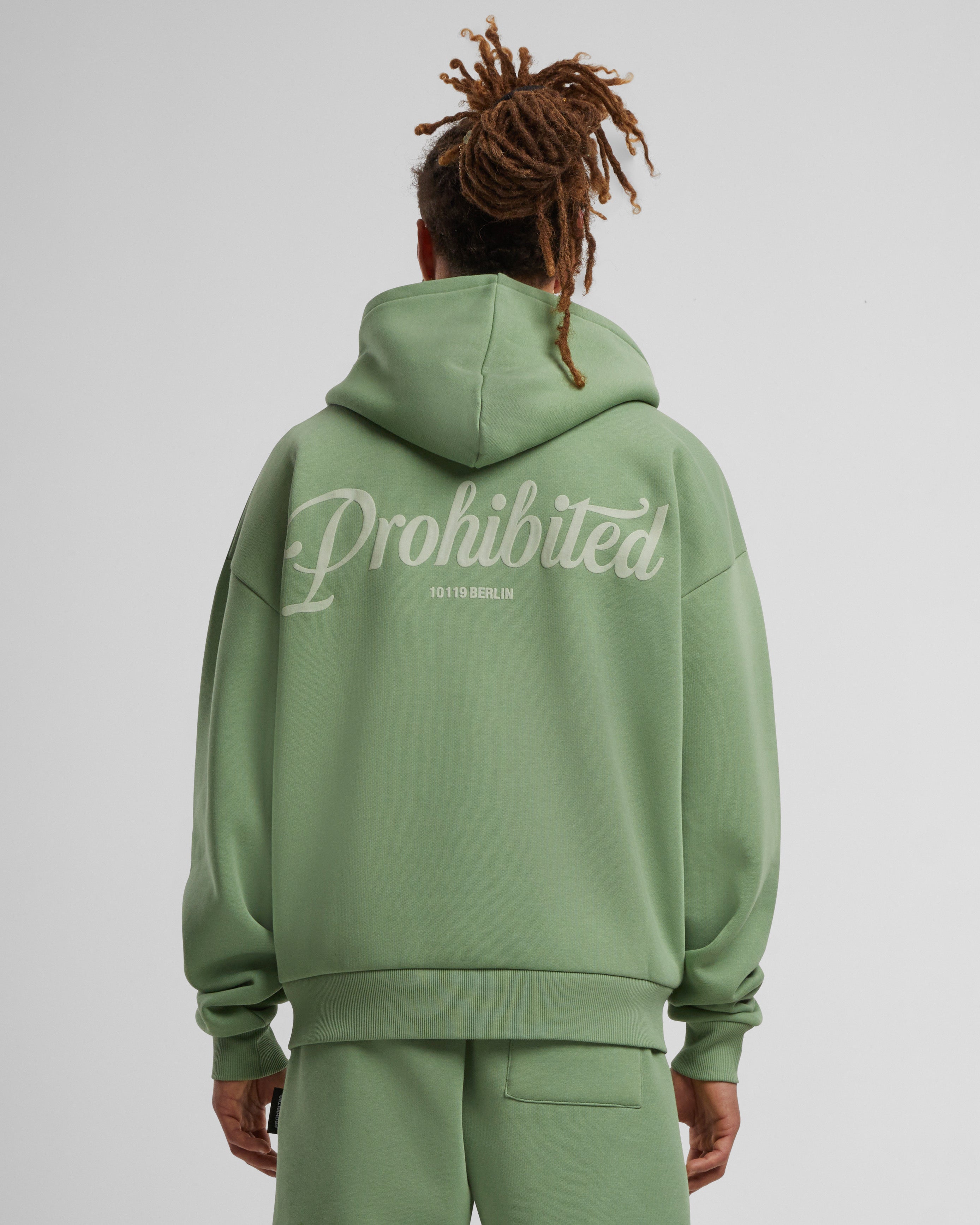 10119 Zip-Hoodie 2.0 Basil