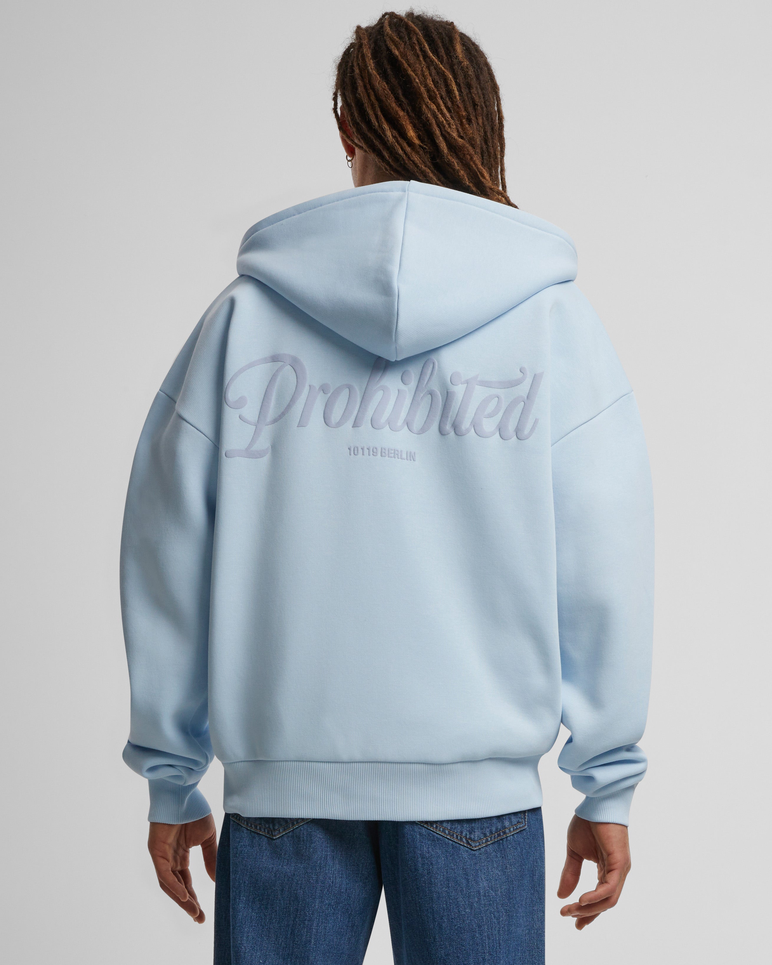 10119 Zip-Hoodie 2.0 Sky Blue