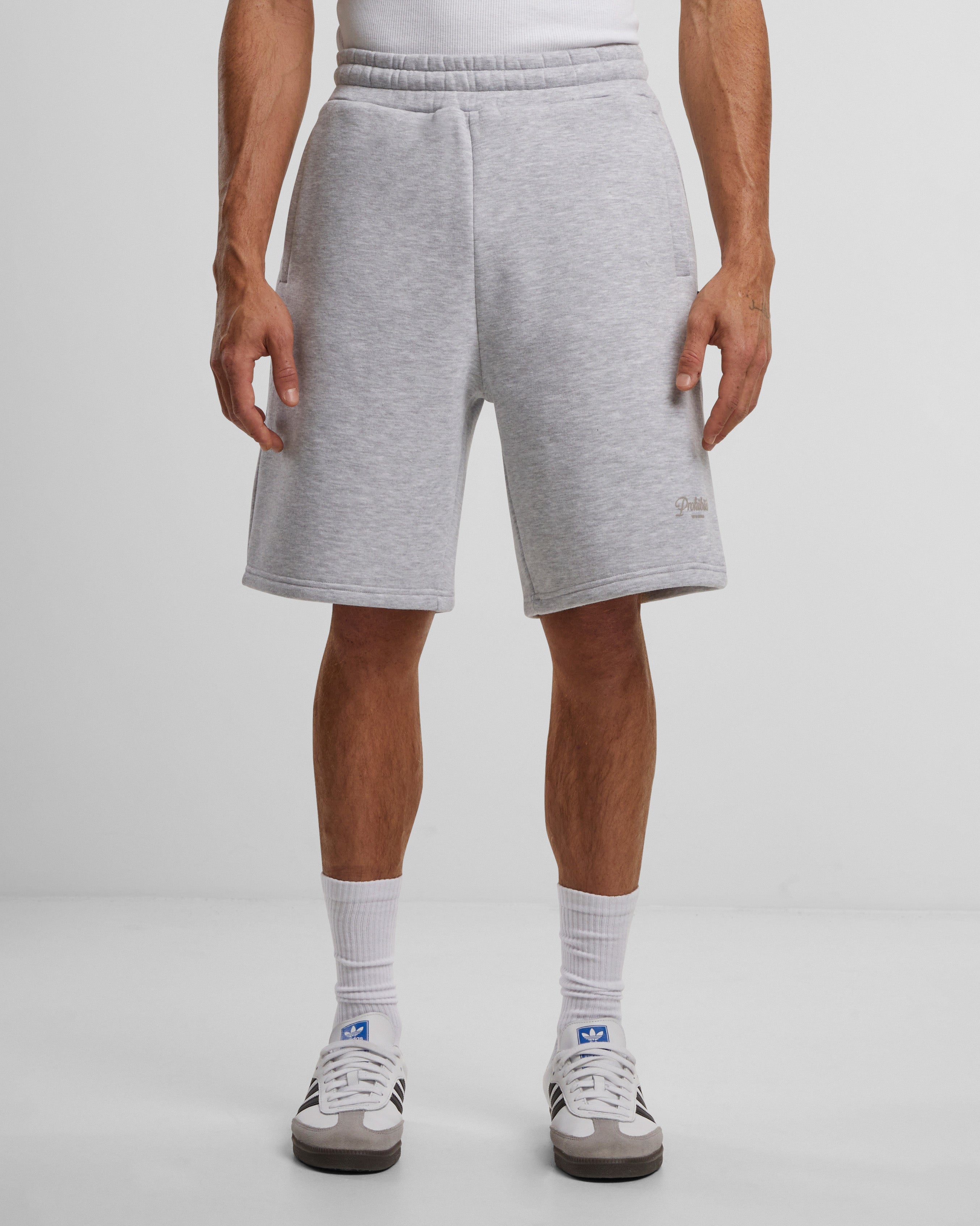 10119 Sweatshorts 2.0 Grey Melange