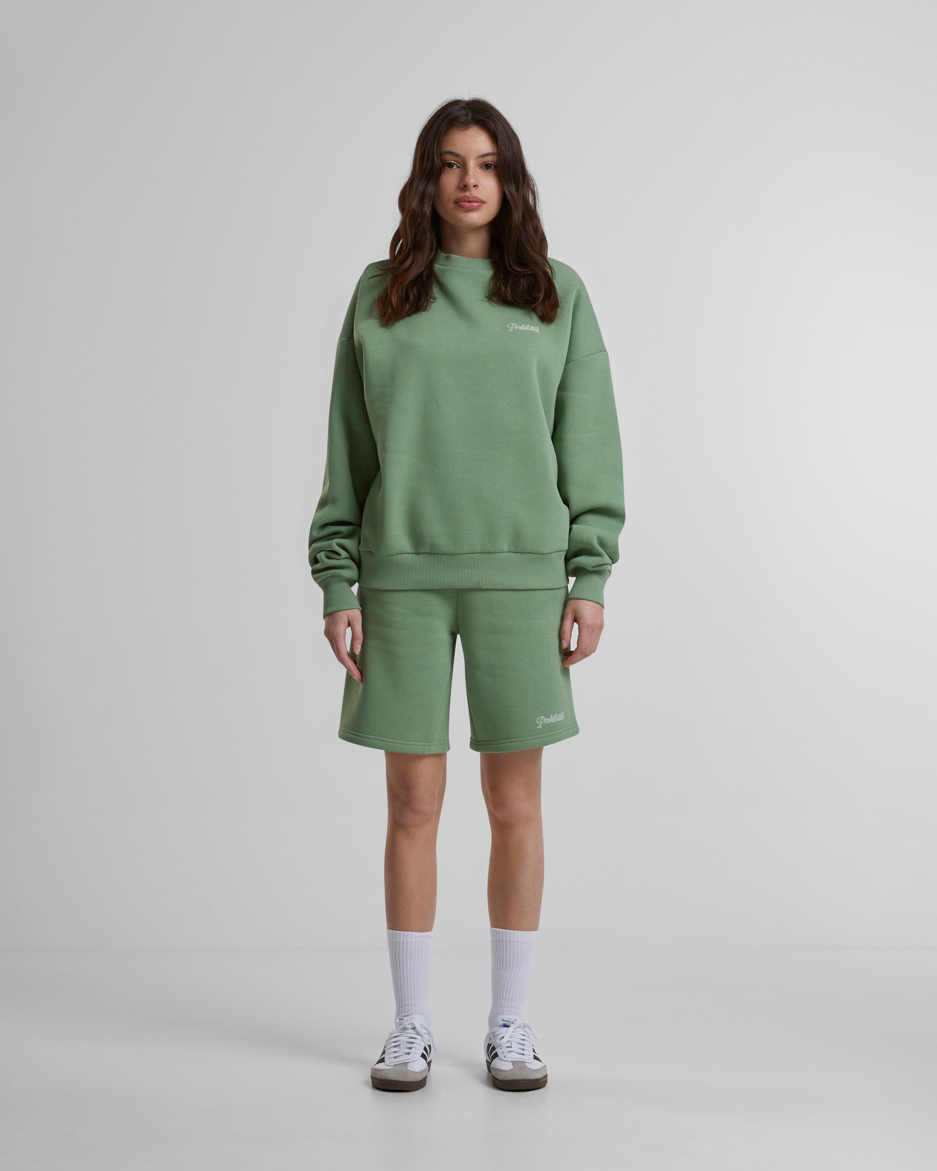 10119 Sweatshorts 2.0 Basil