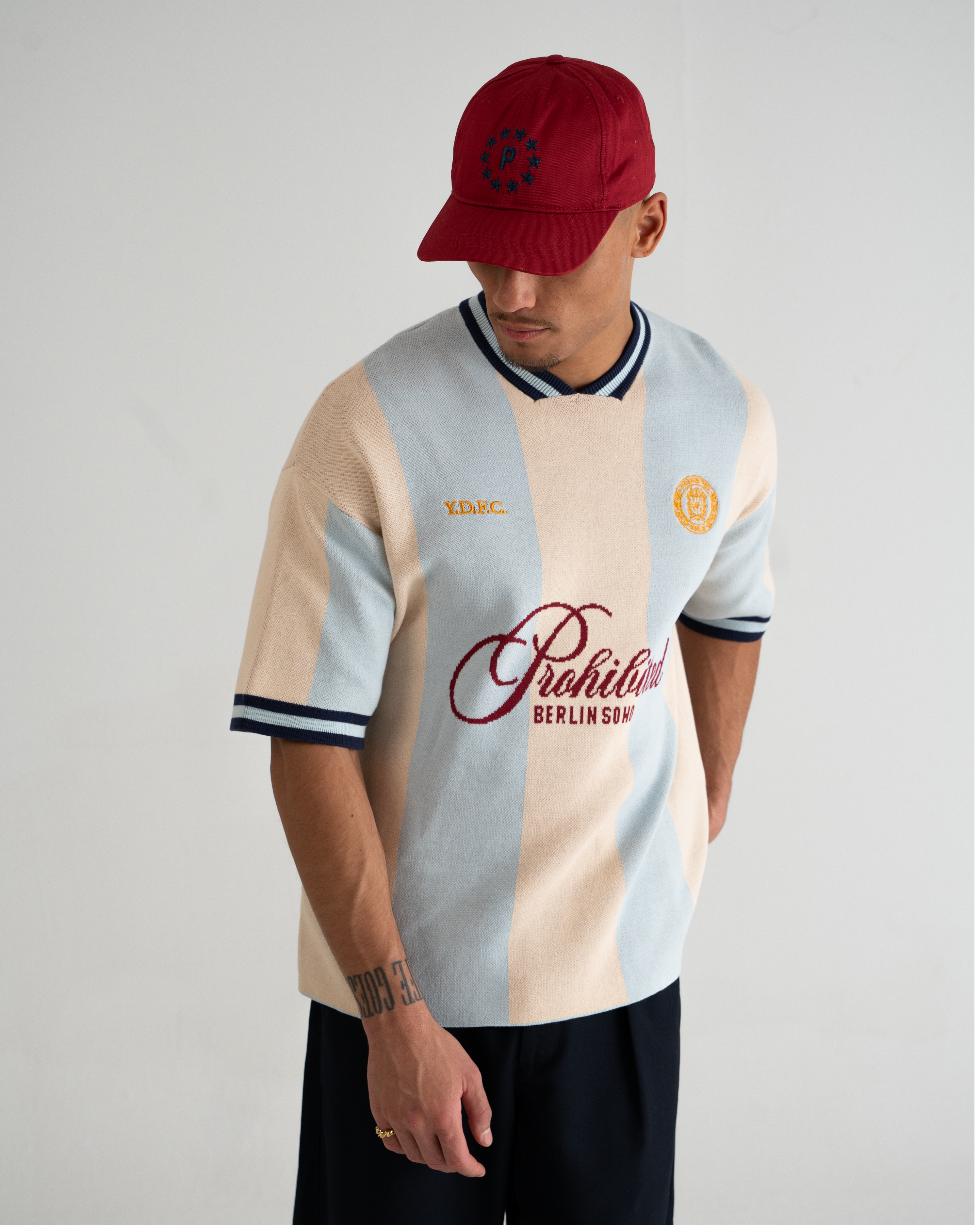 PBFC Knitted Jersey Vintage Light Blue