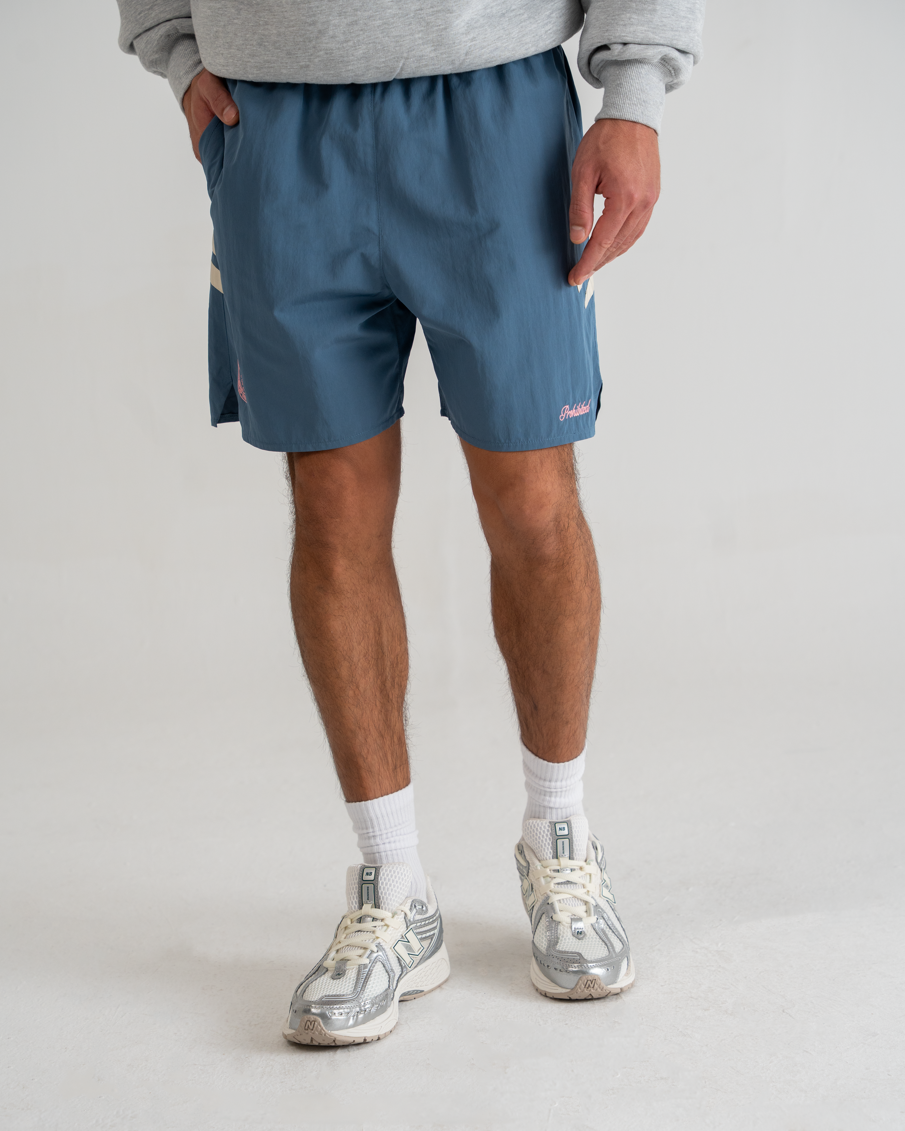 PBFC Shorts Metal Blue