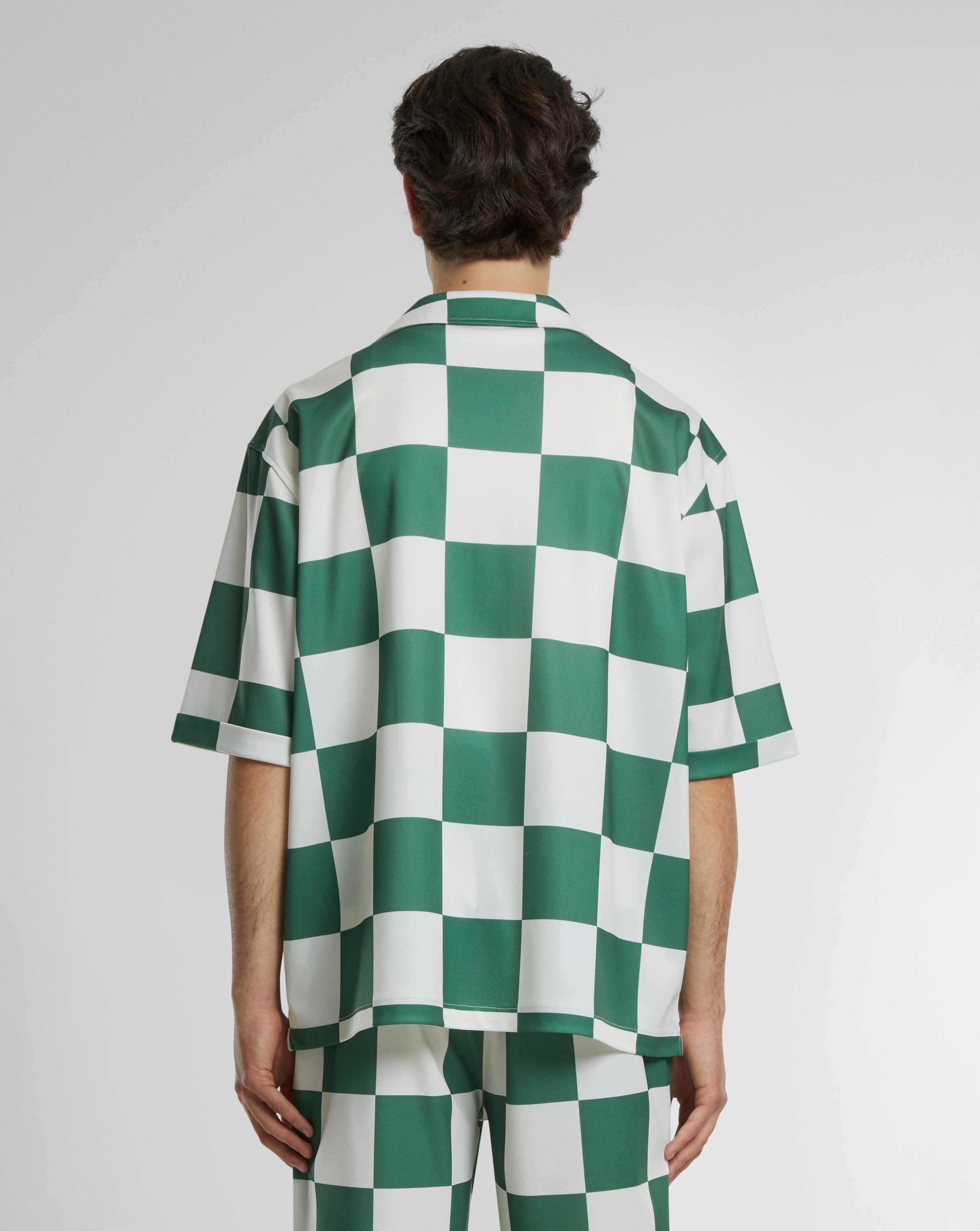 Checkered Shirt Green