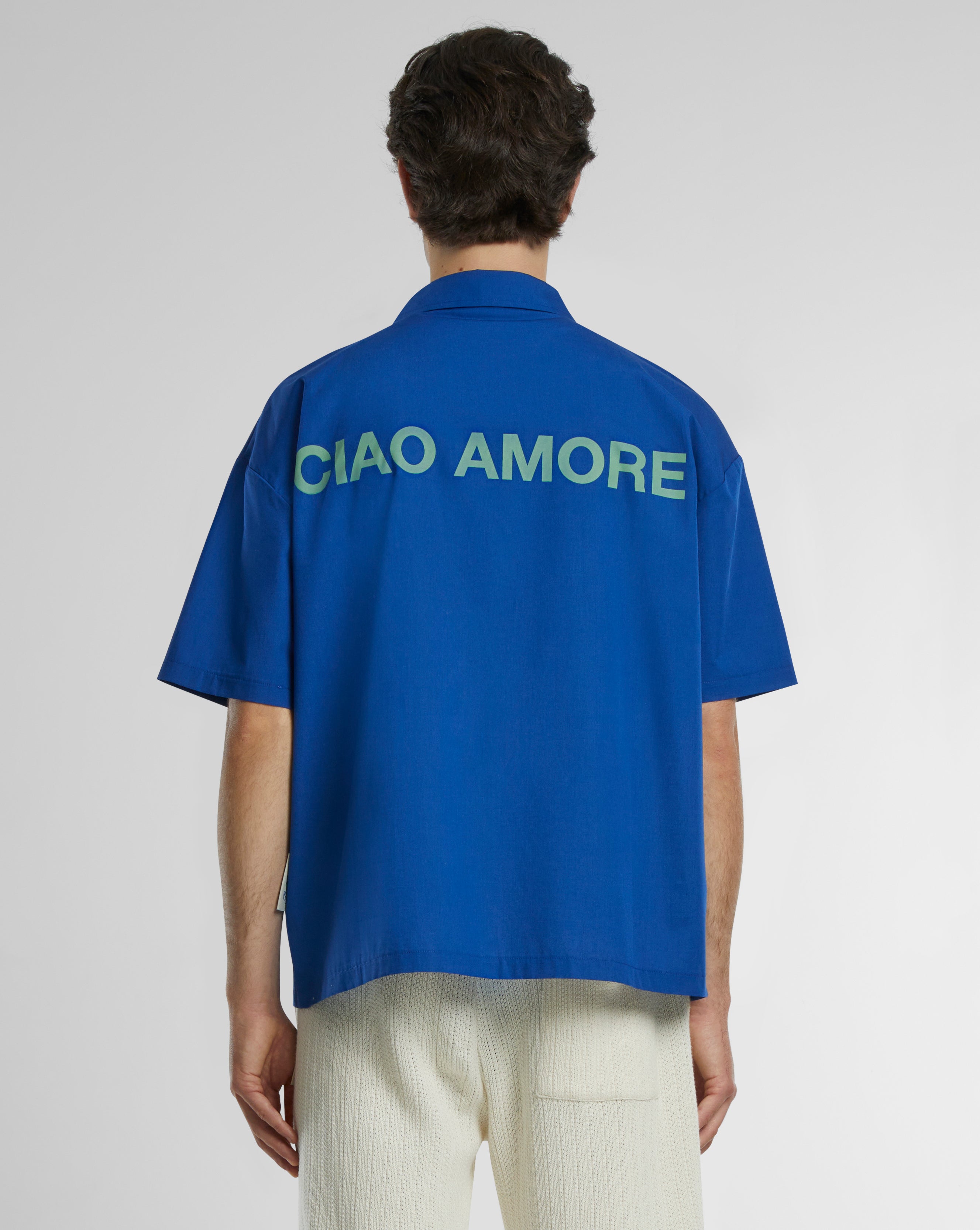 Ciao Amore Shirt Blue