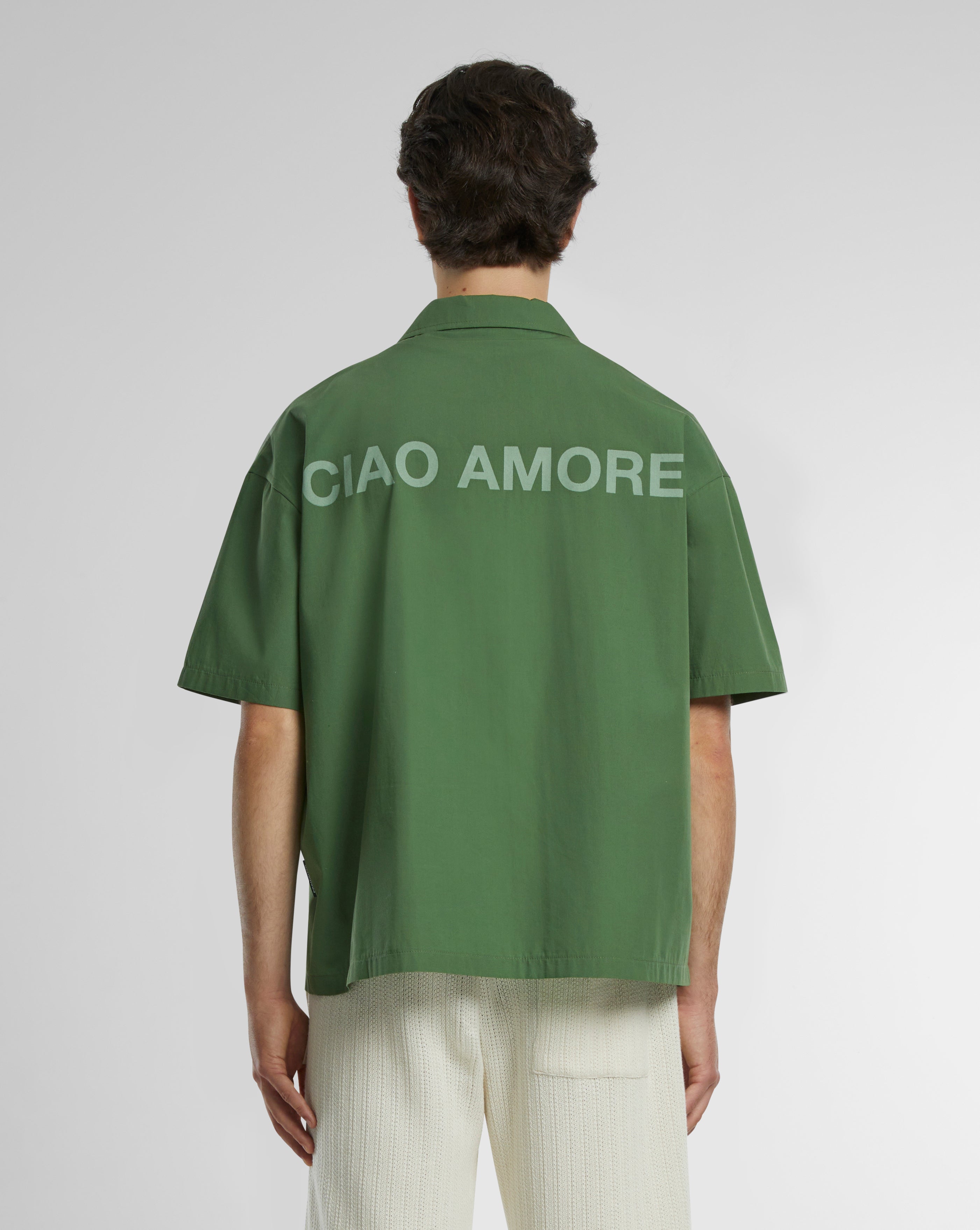 Ciao Amore Shirt Green