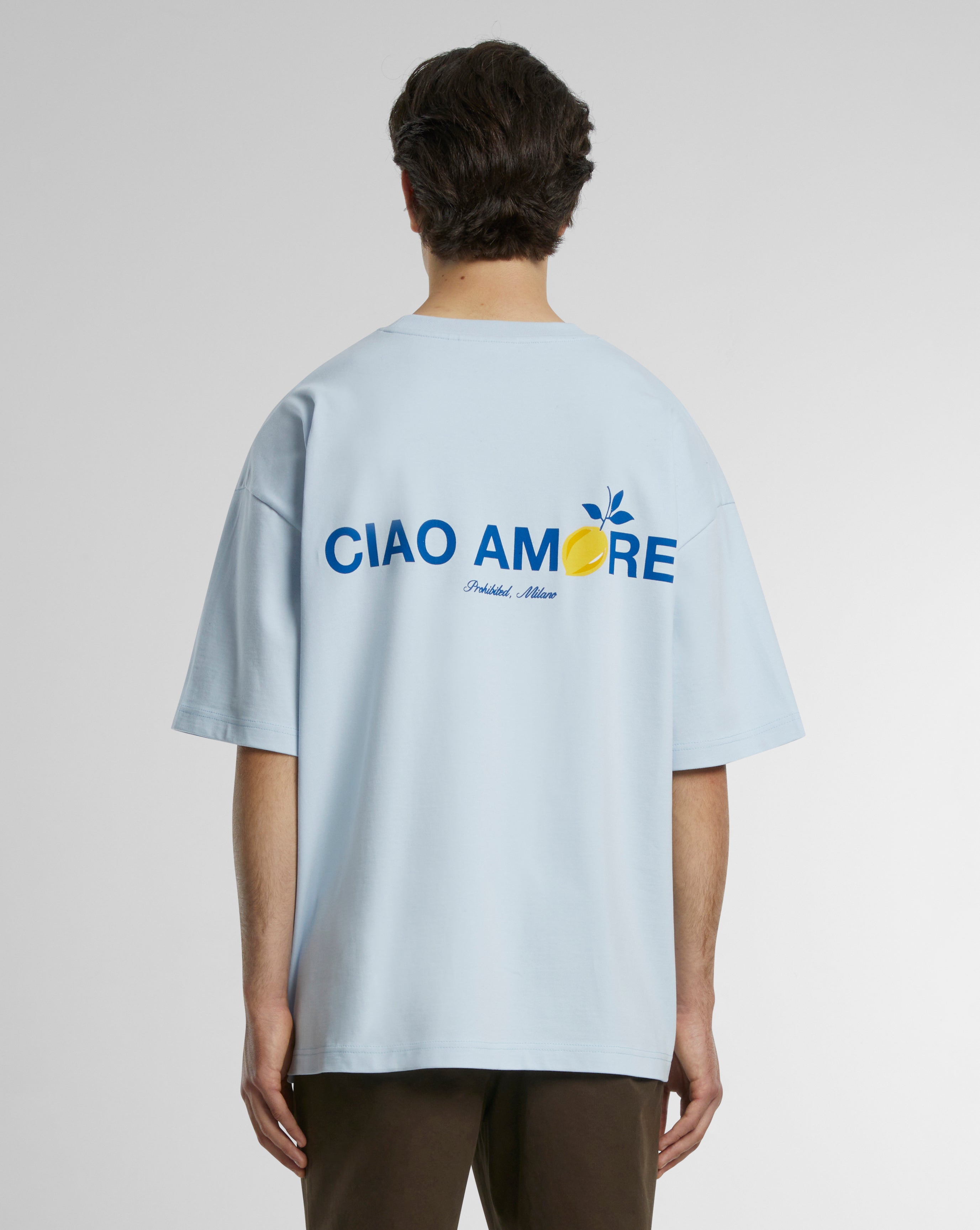 Ciao Amore Tee Sky Blue