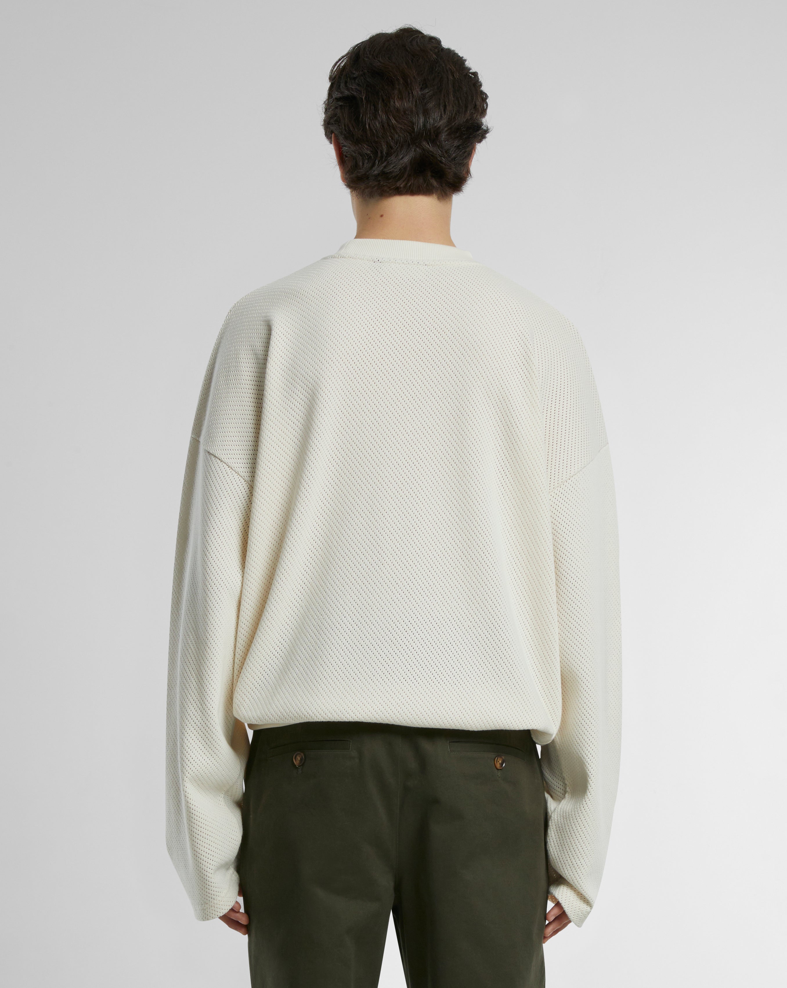 Amalfi Crew Neck Ecru