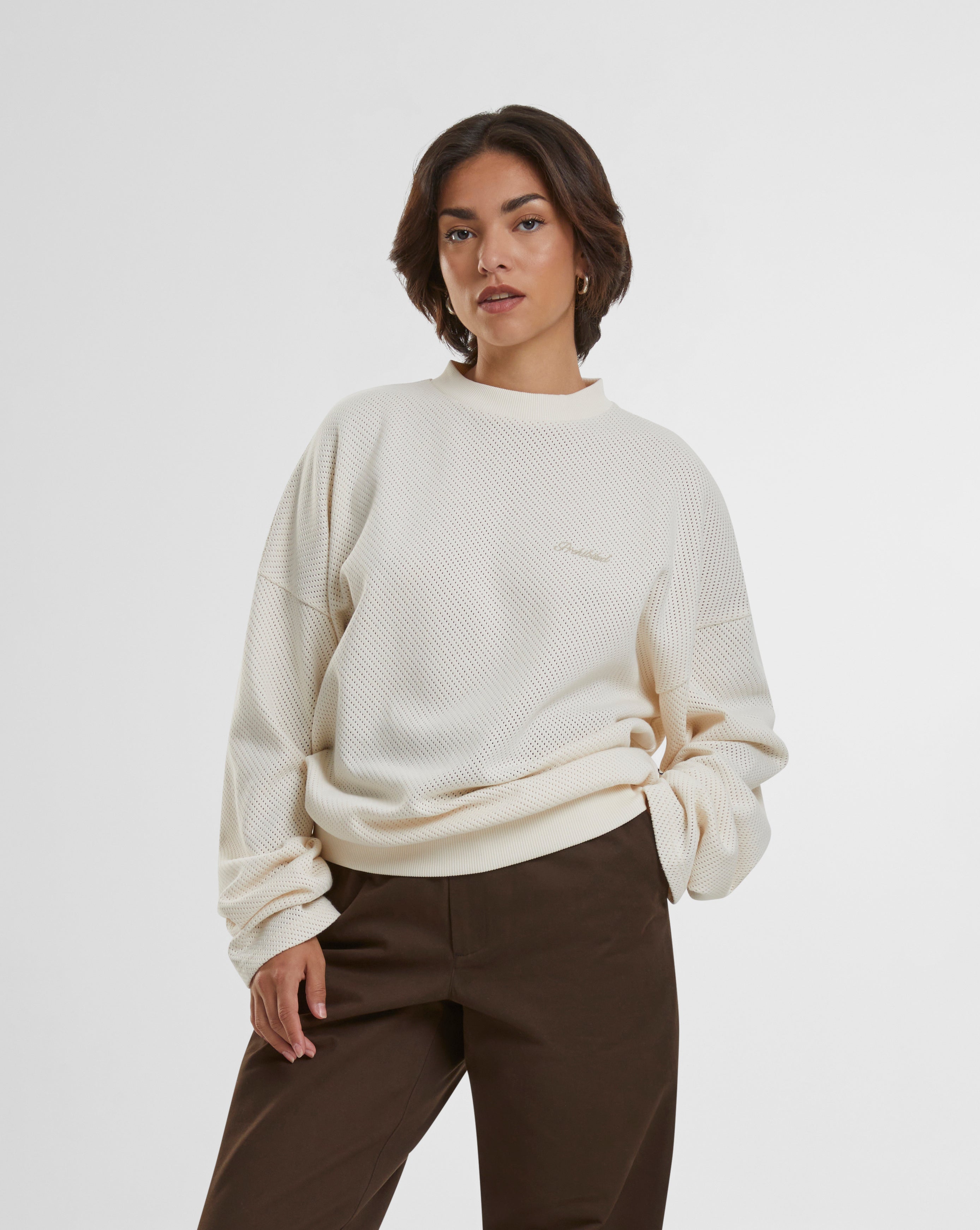 Amalfi Crew Neck Ecru