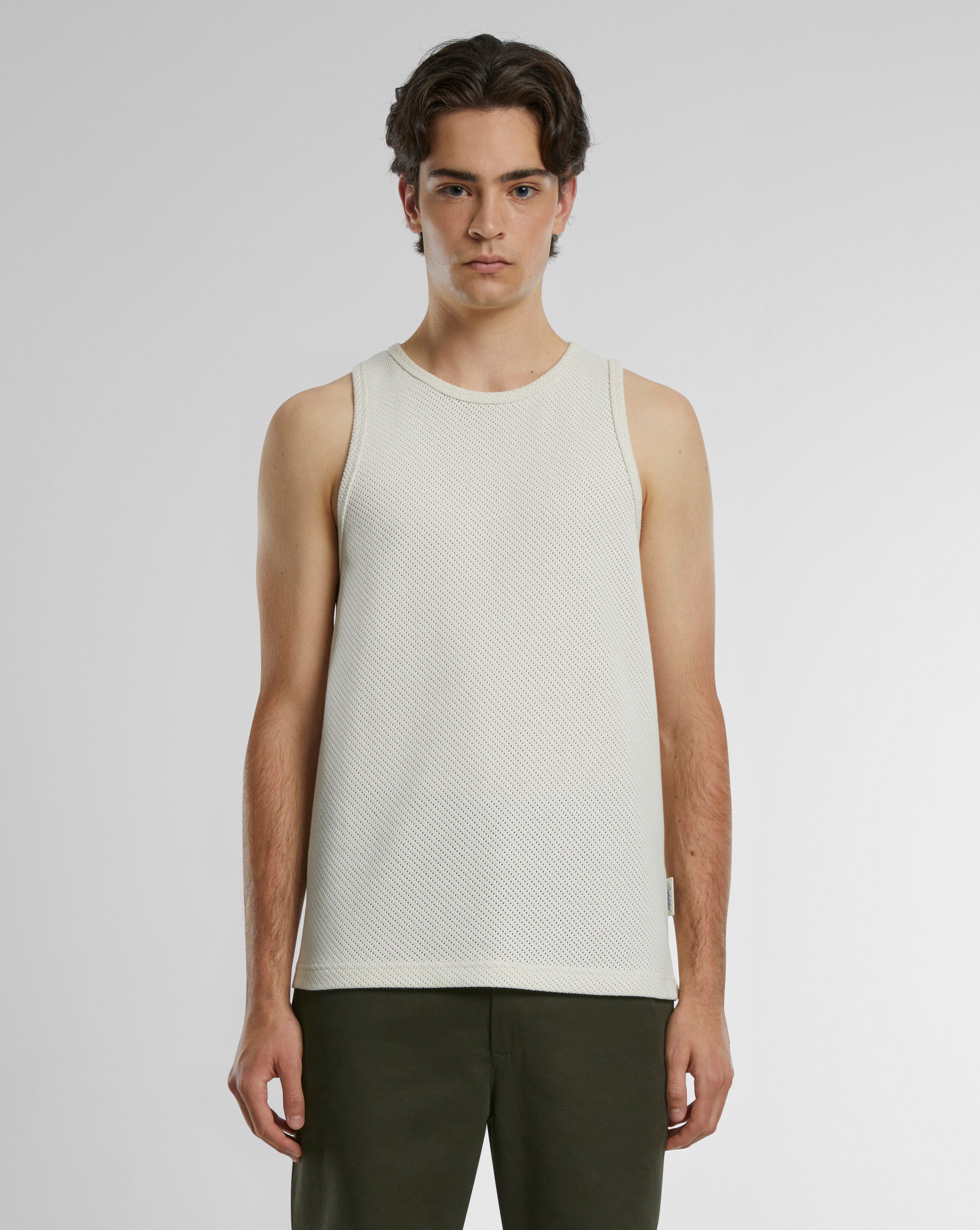 Amalfi Tank Top Ecru