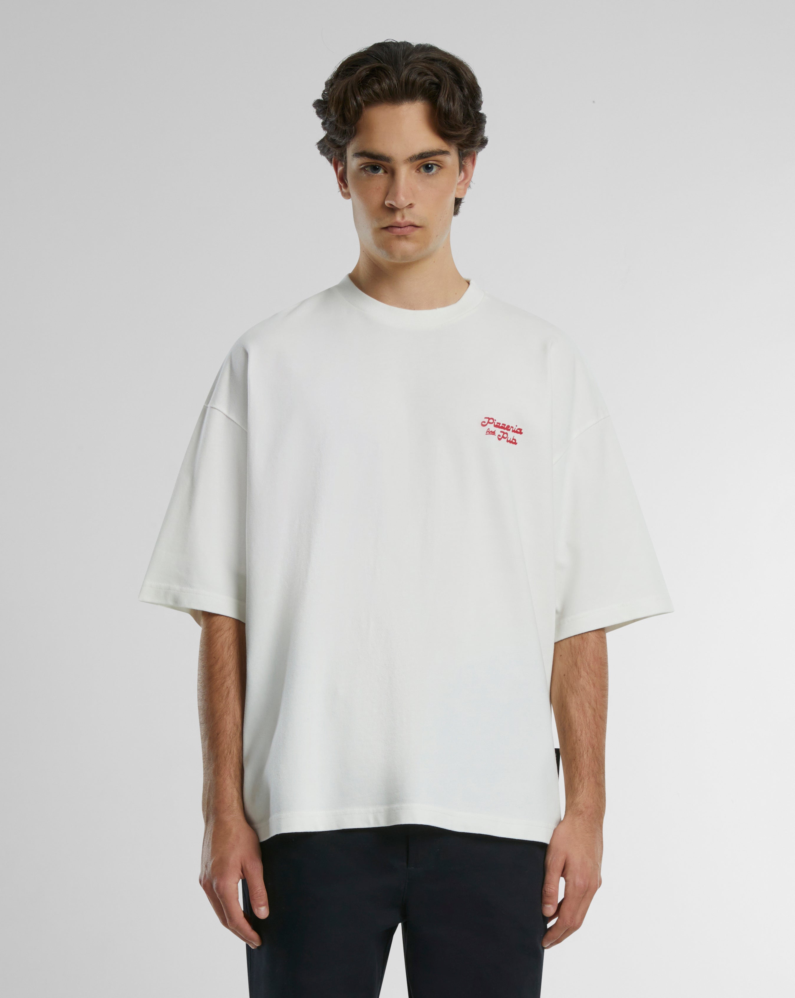 Pizza Tee Off-White